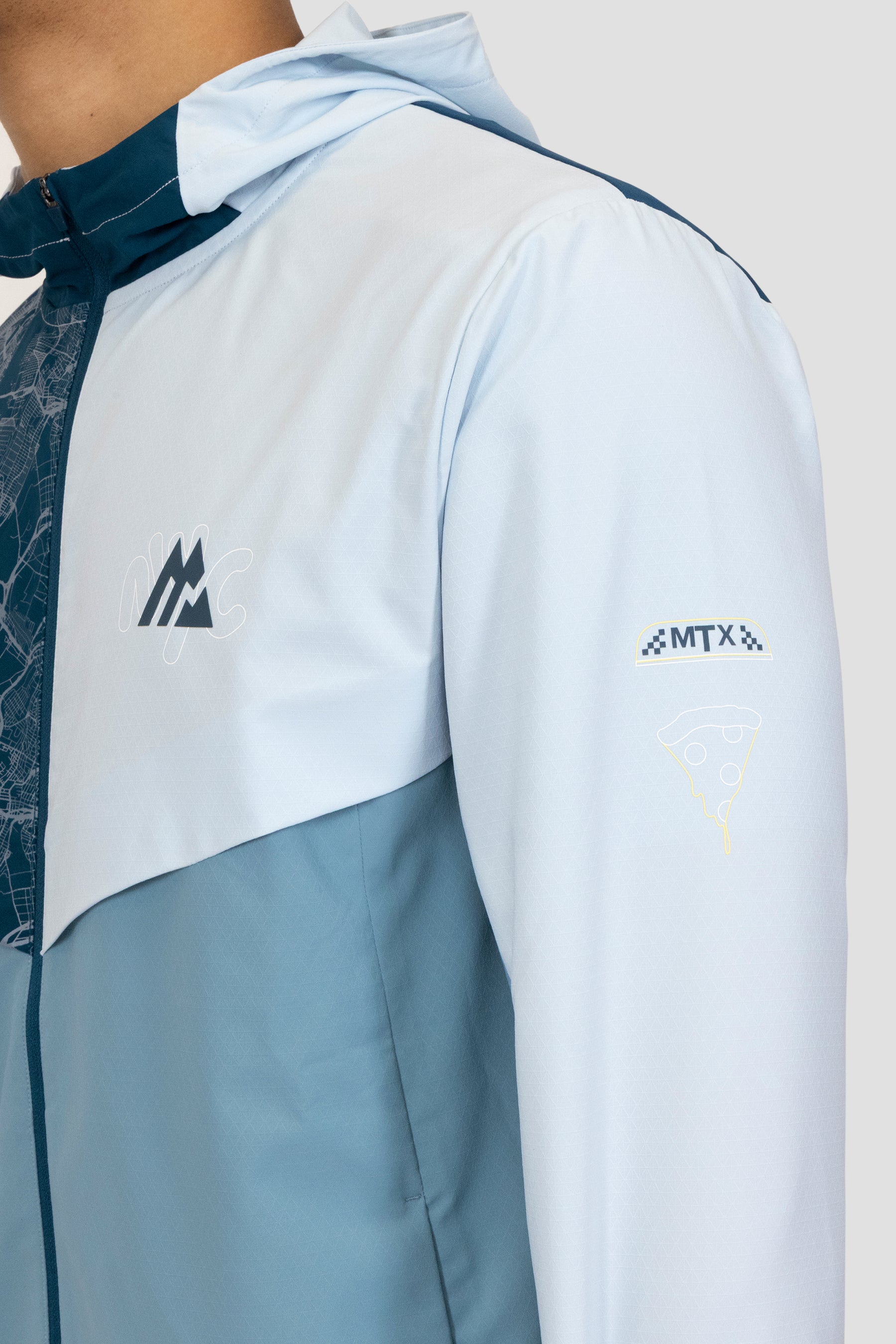 MTX Run City New York Jacket - Abyssal/Summer Mist/Slate Blue
