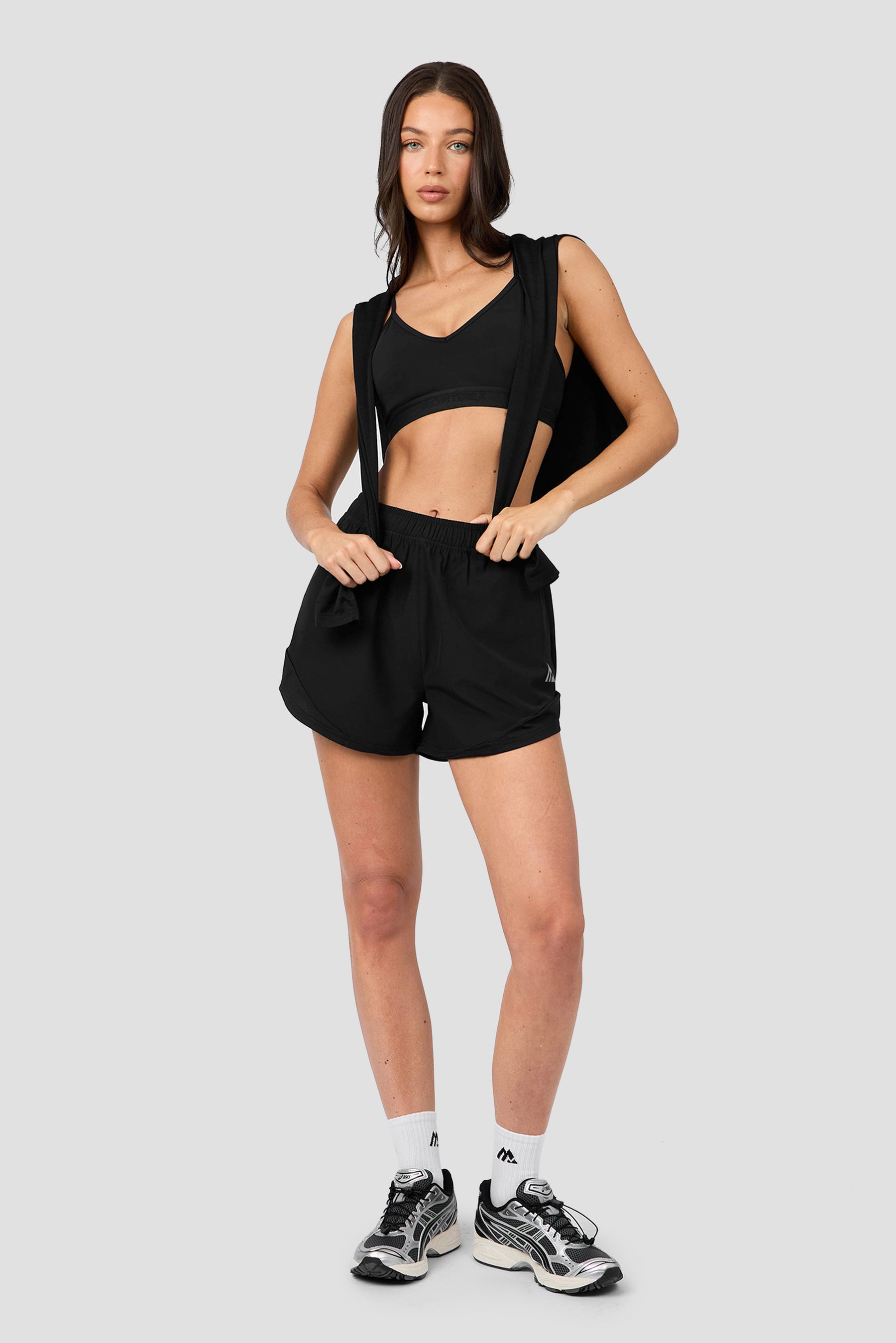 Icon Strappy Bra - Black