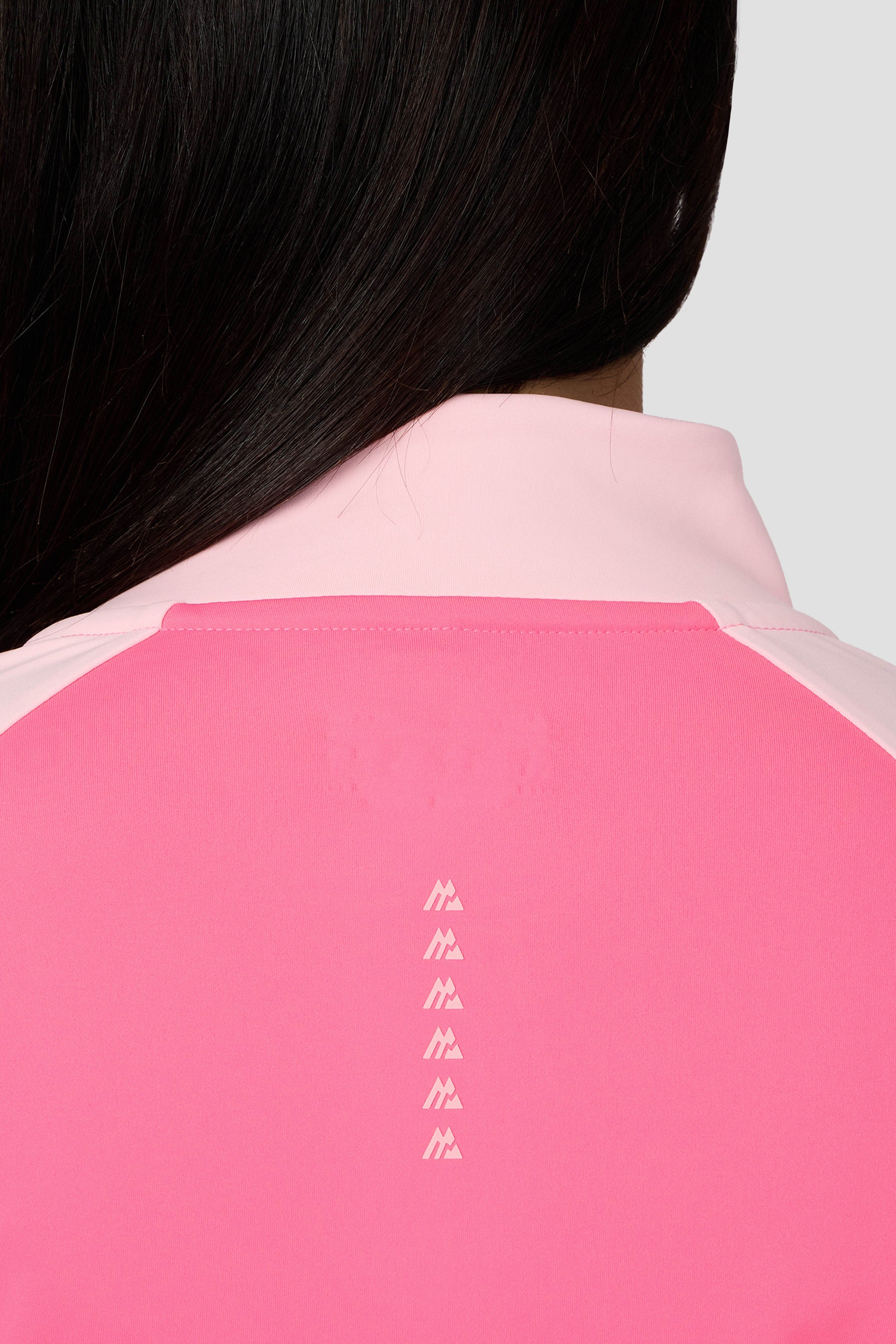 Girls Dash 1/4 Zip - Pink Blossom/Ballet