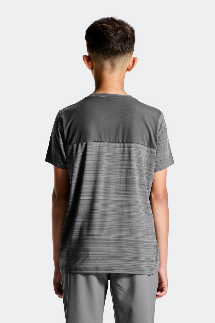 Boys Drift T-Shirt - Cement Grey/Asphalt