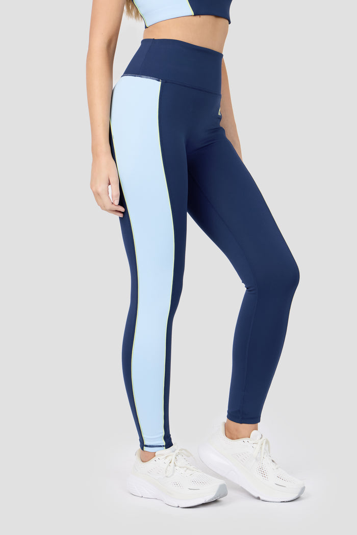 Vitality Legging - Agency/Blissful Blue/Citrus