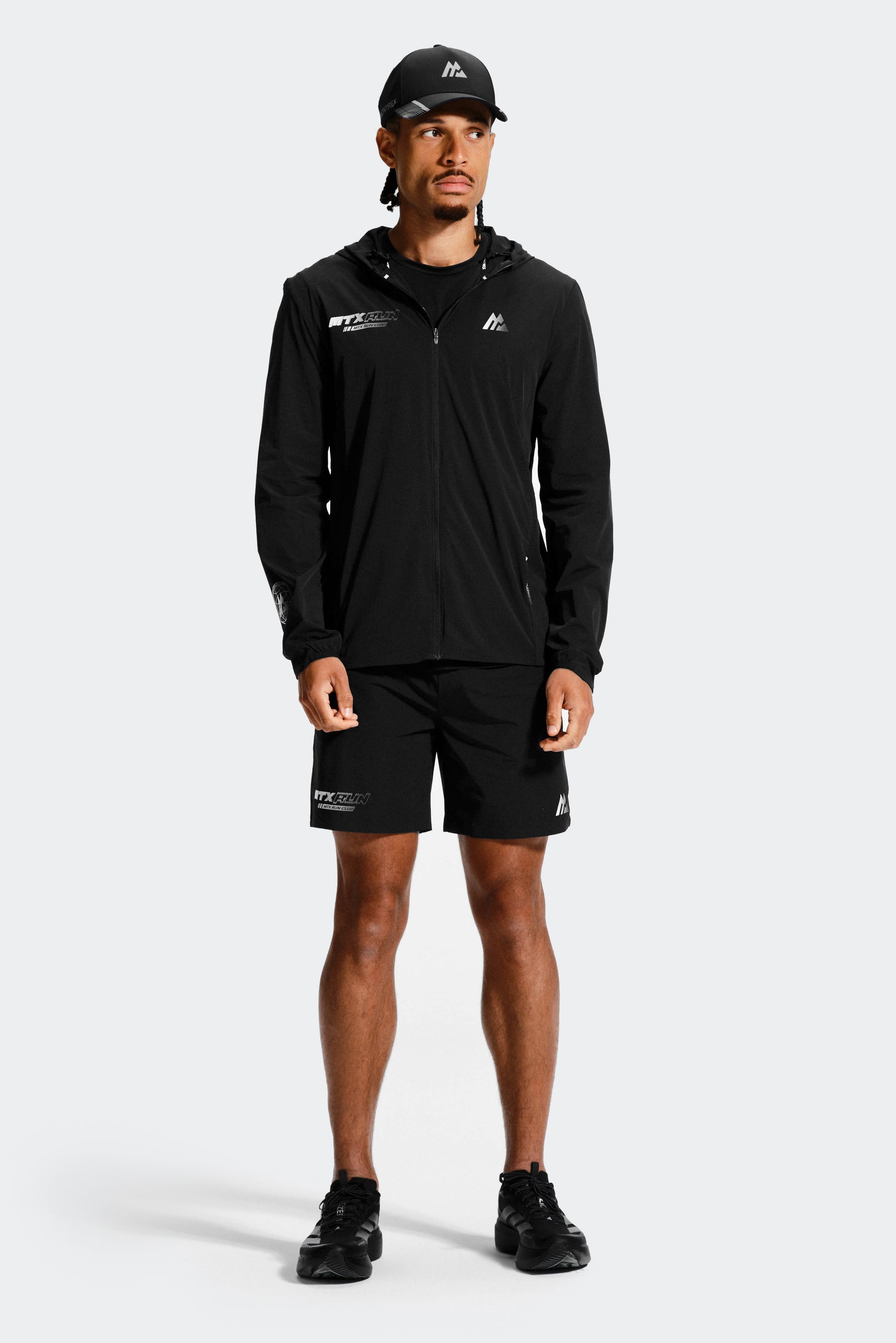 MTX Run Vertex Windbreaker - Black