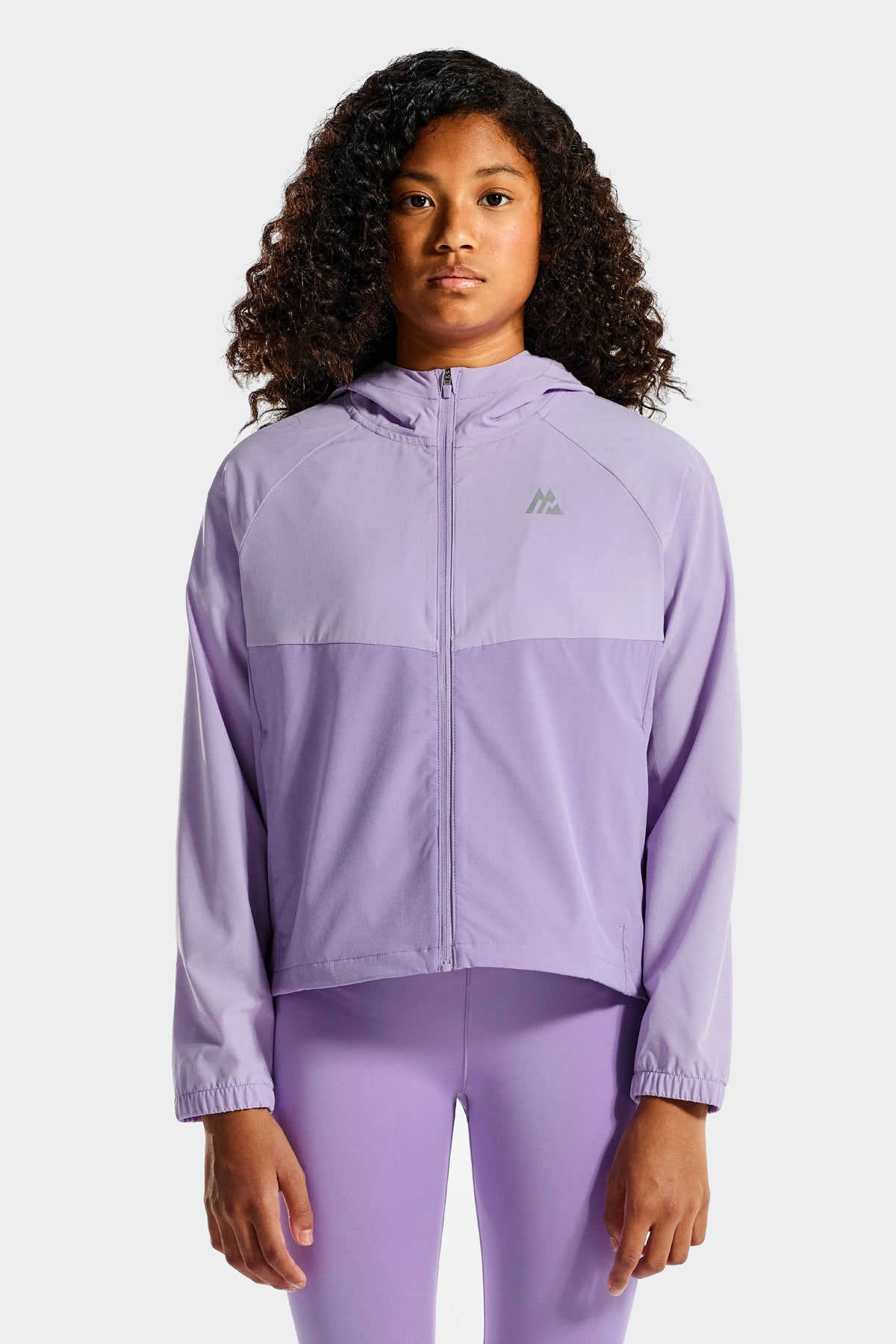 Girls Energy Windbreaker - Lavender Mist/ Whispering Violet