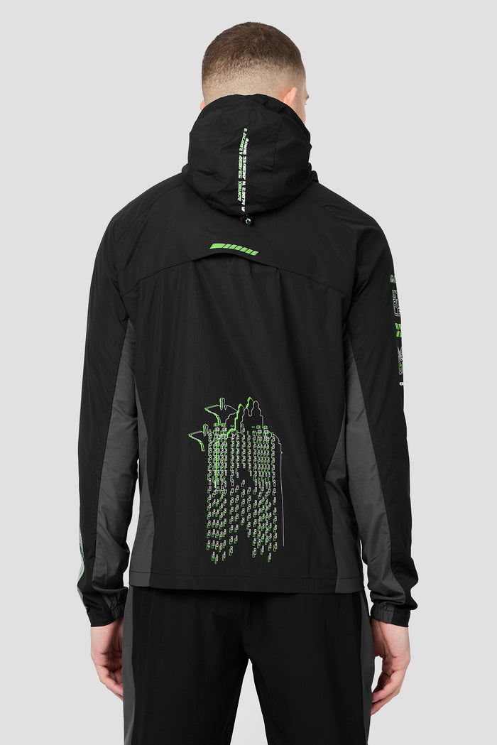 MTX Run City Liverpool Jacket - Black/Asphalt