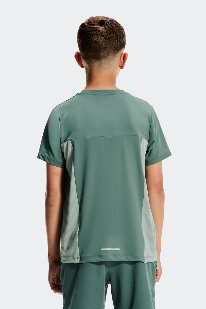 Boys Scope T-Shirt - Dolphin/Feather