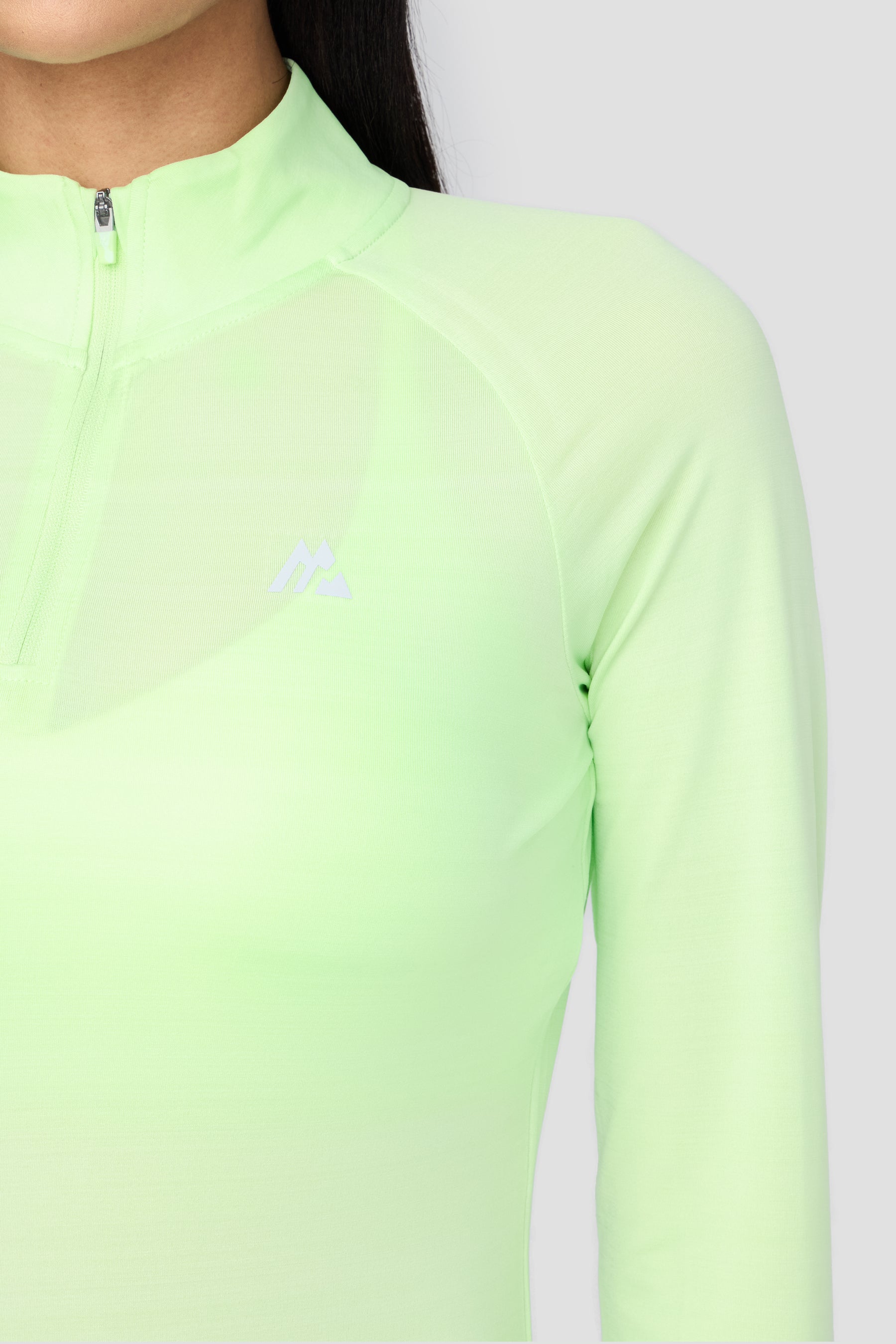 Breathe 1/4 Zip - Iced Matcha