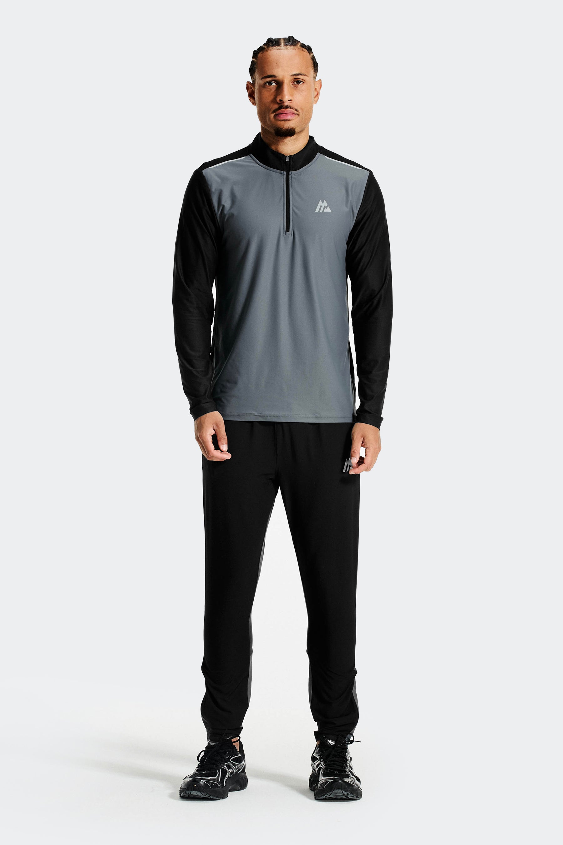 Charge 2.0 1/4 Zip - Slate Grey/Black