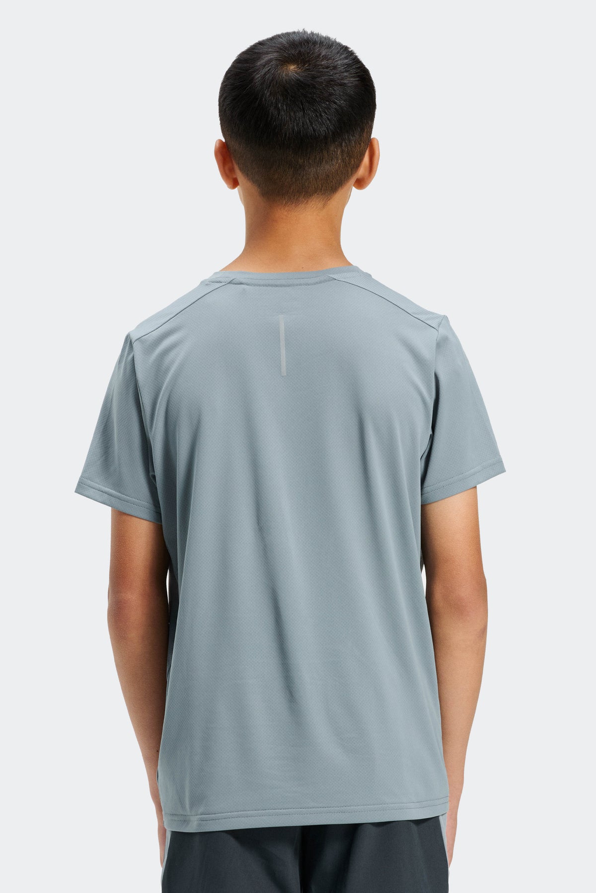 Boys Delta T-Shirt - Steel