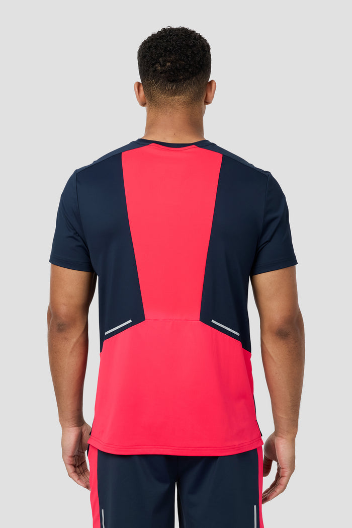 Strike T-Shirt - Midnight Blue/Shocking Pink