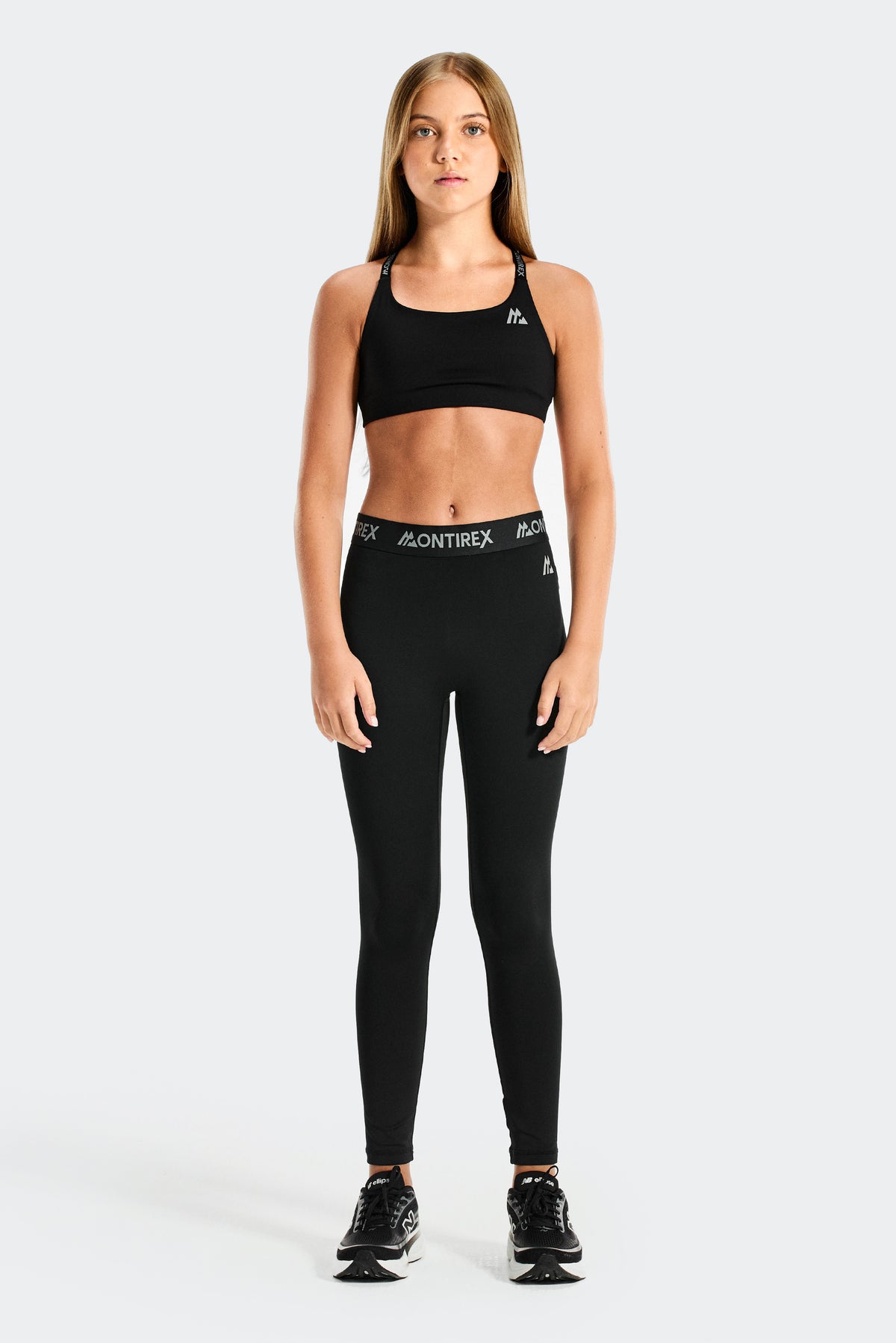 Girls Icon Bra - Black