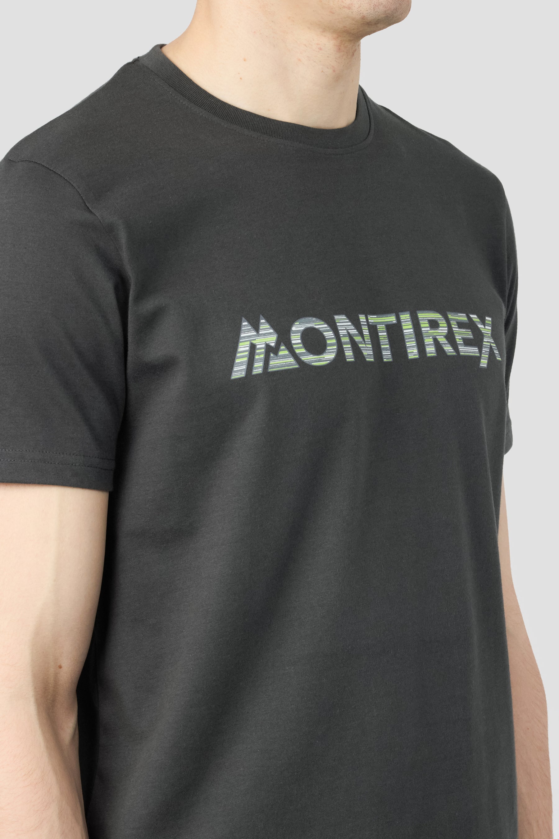 Trail M Logo T-Shirt - Asphalt