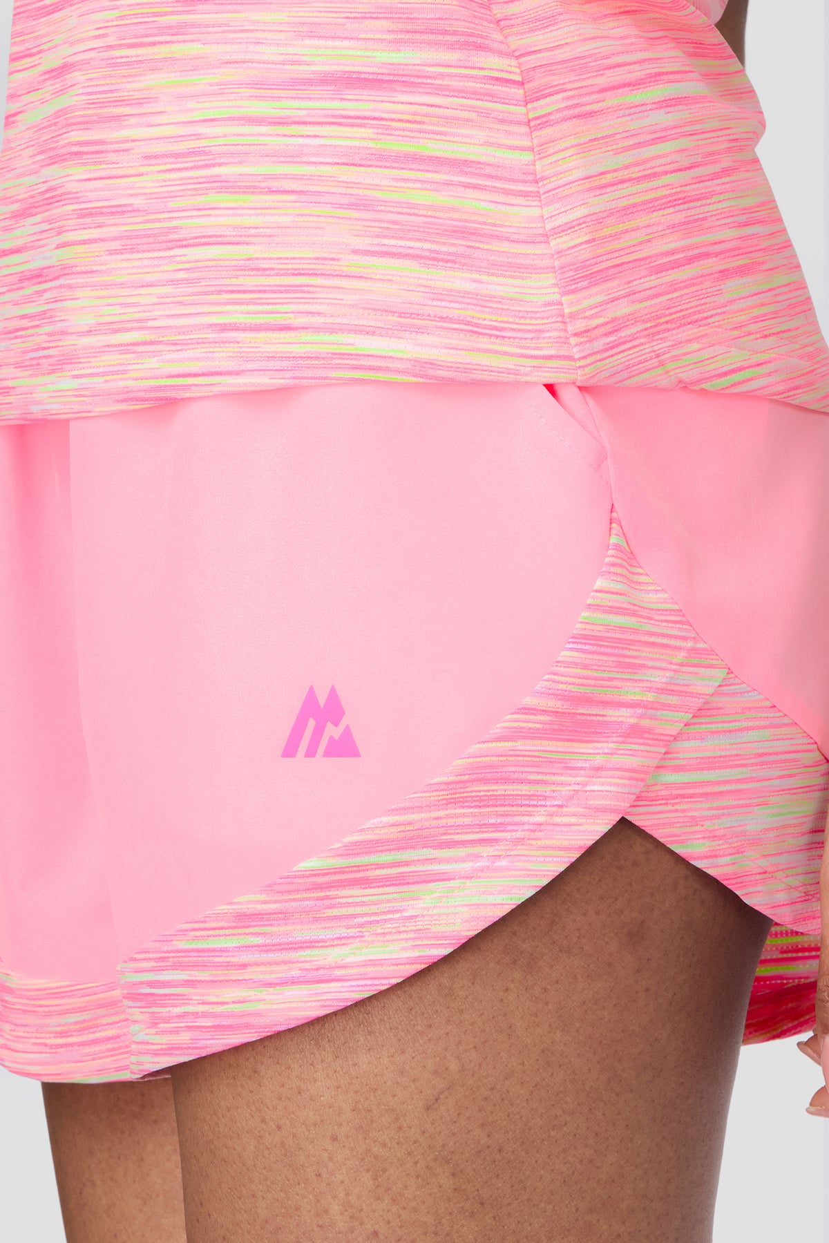 Women's Trail Short - Pink/Green/White