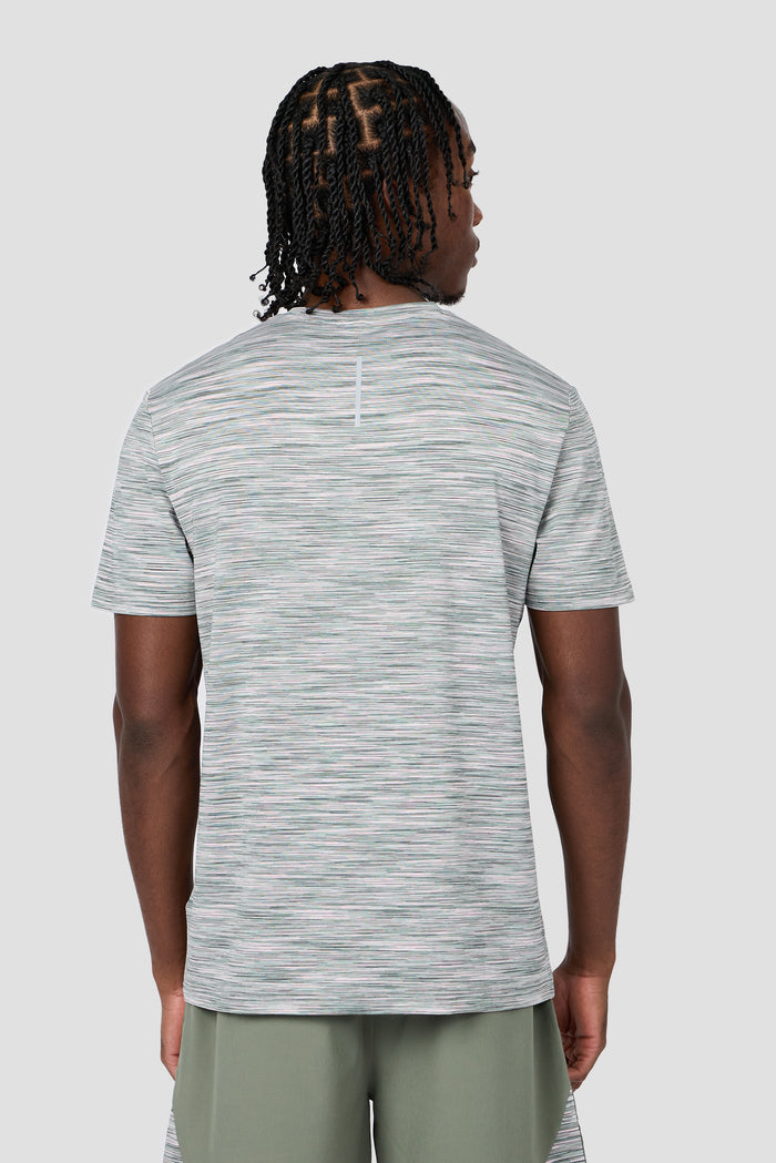 Trail T-Shirt - Green Slate/Pink