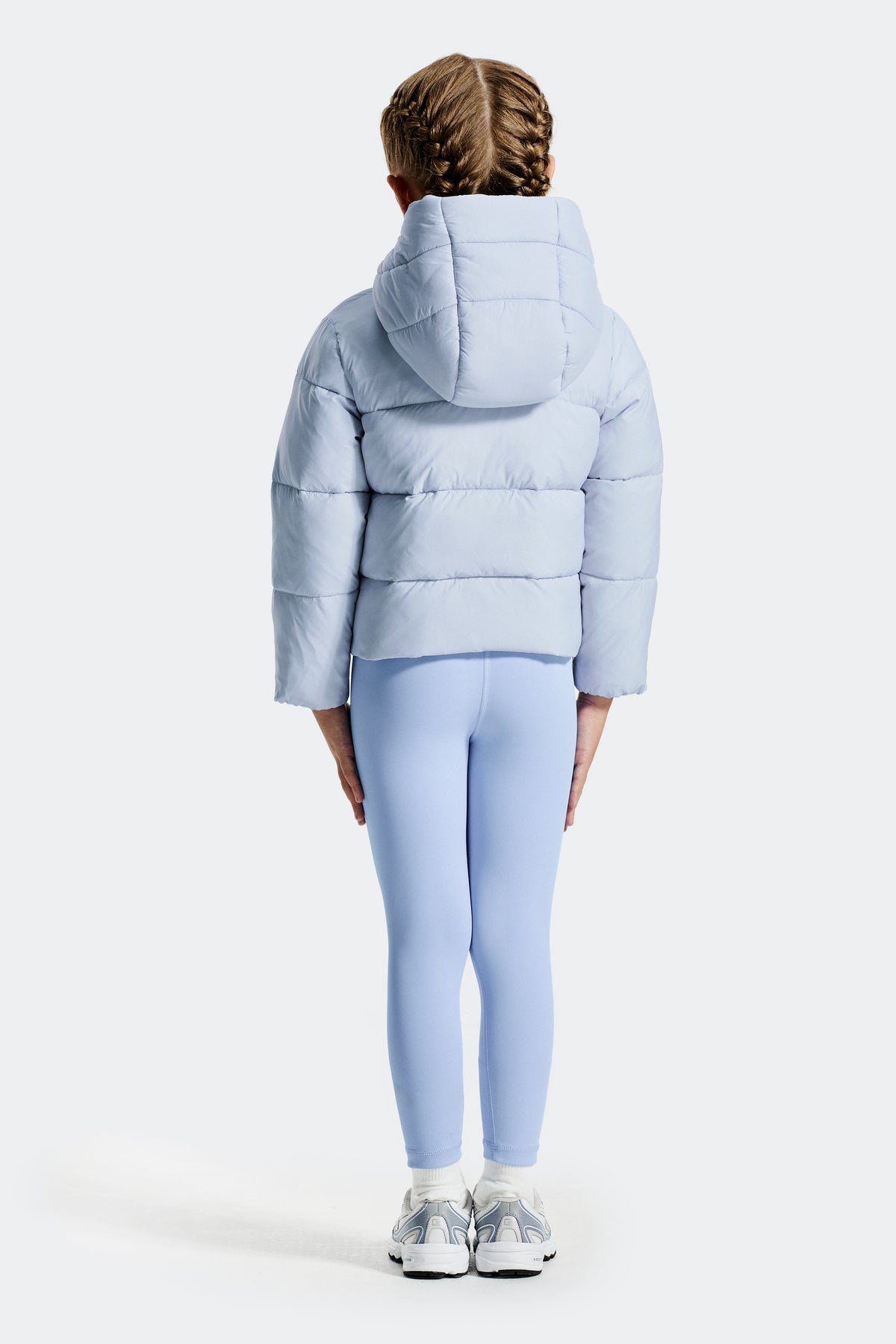 Infant Girls Glacier Padded Jacket - Icy Blue