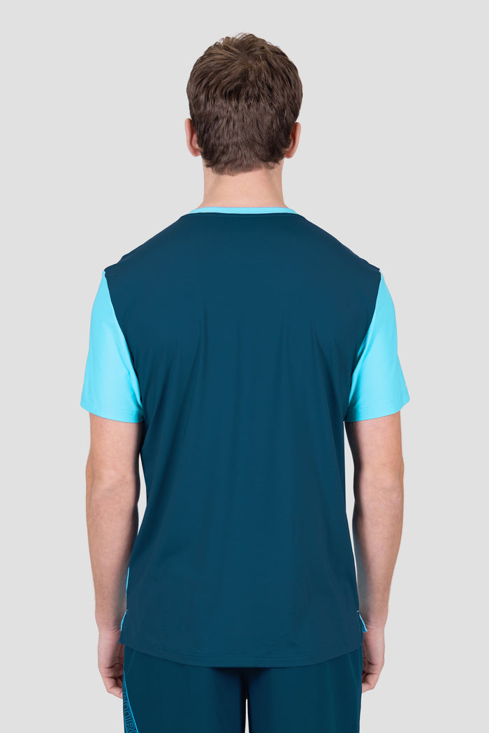 Beta T-Shirt - Neon Sky/Abyssal