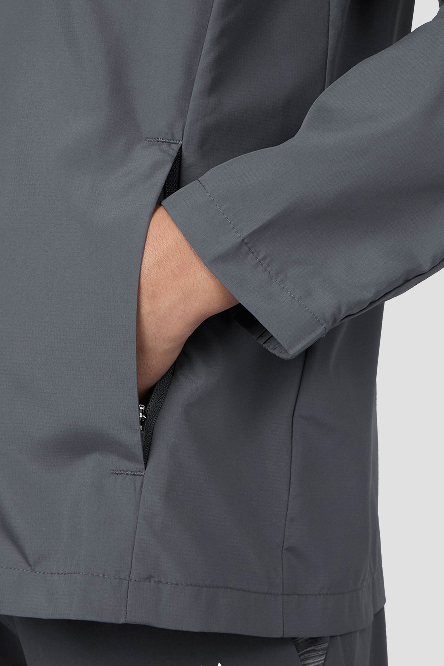 Boys Trail 2.0 Windbreaker - Slate Grey Multi