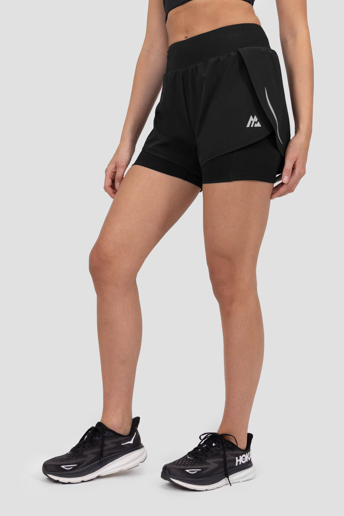 MTX Run 2-in-1 Short - Black