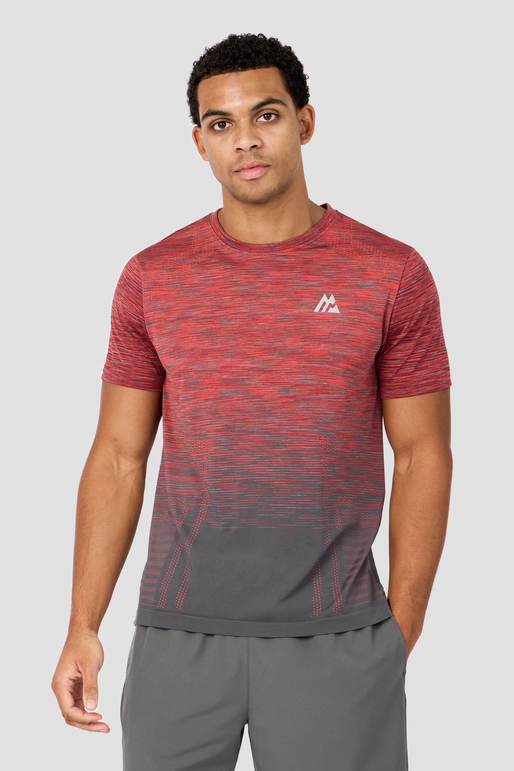 Vector Seamless T-Shirt - Tibetan Red/Turbulence/Dubarry