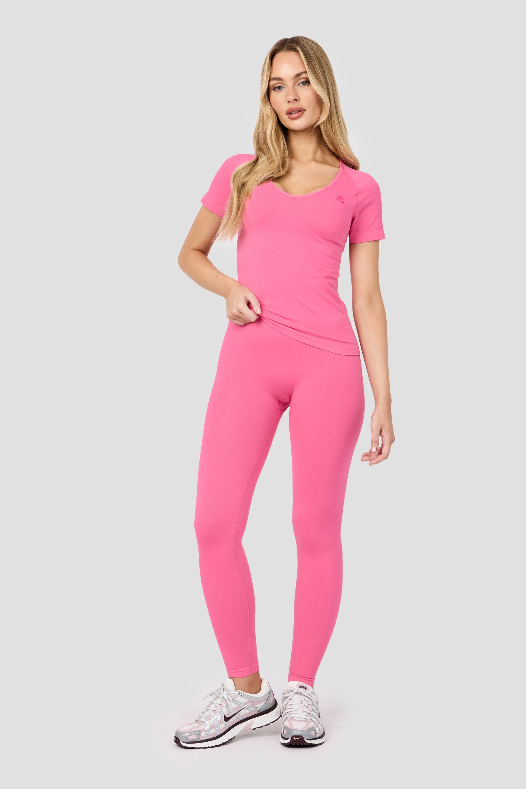 Muse Seamless T-Shirt - Peony Pink