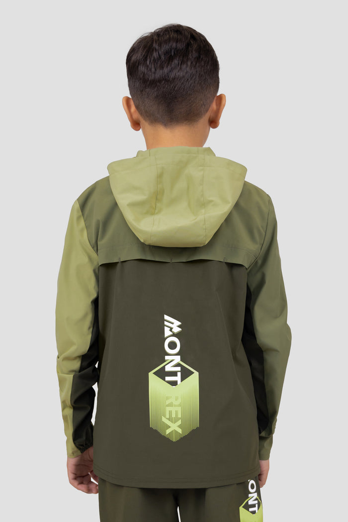 Boys MTX Run Jacket - Elm/Eden/Orchard