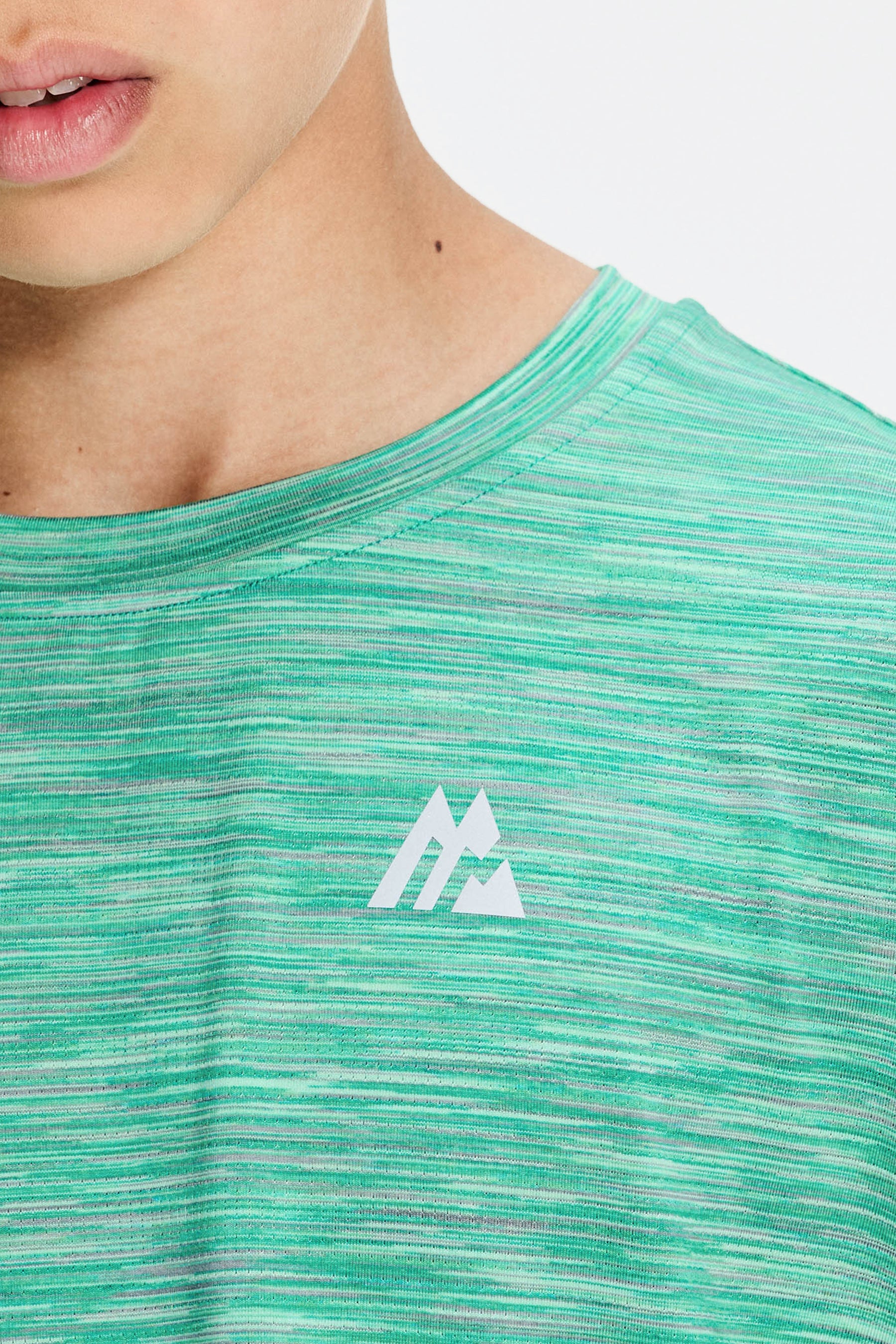 Boys Trail T-Shirt - Grey/Jade