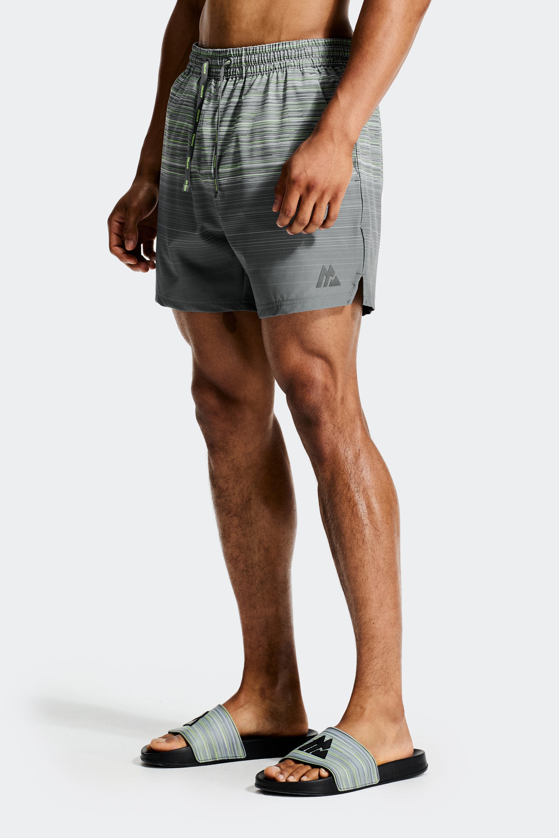Trail Swim Short - Neon Green/Asphalt