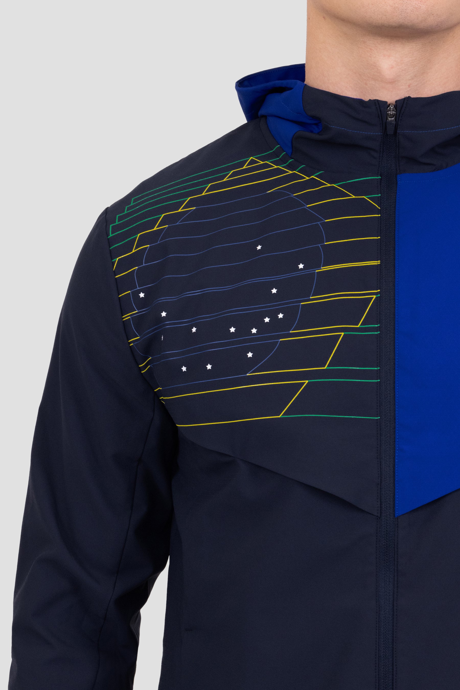 MTX Run City Rio Jacket - Midnight Blue/Persian Blue