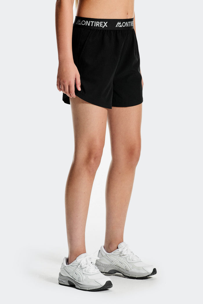 Girls Icon Short - Black