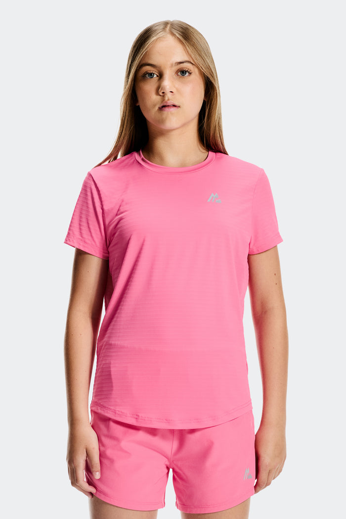 Girls Energy T-Shirt - Peony Pink