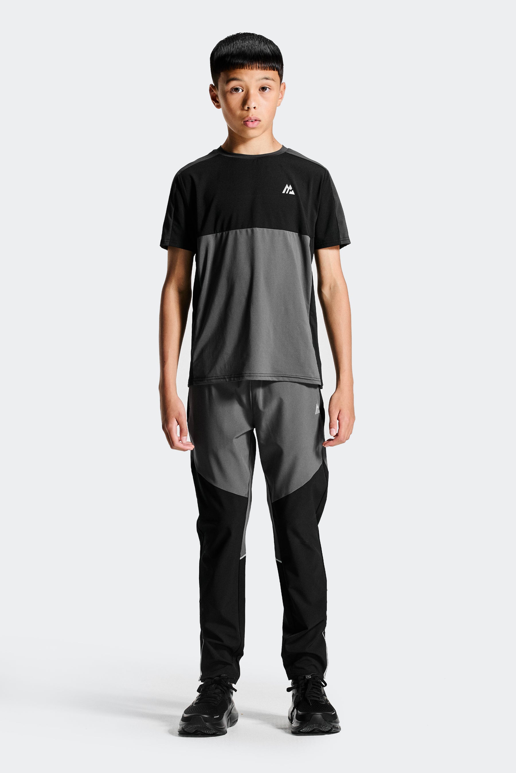 Boys Cerberus T-Shirt - Asphalt/Black/Onyx