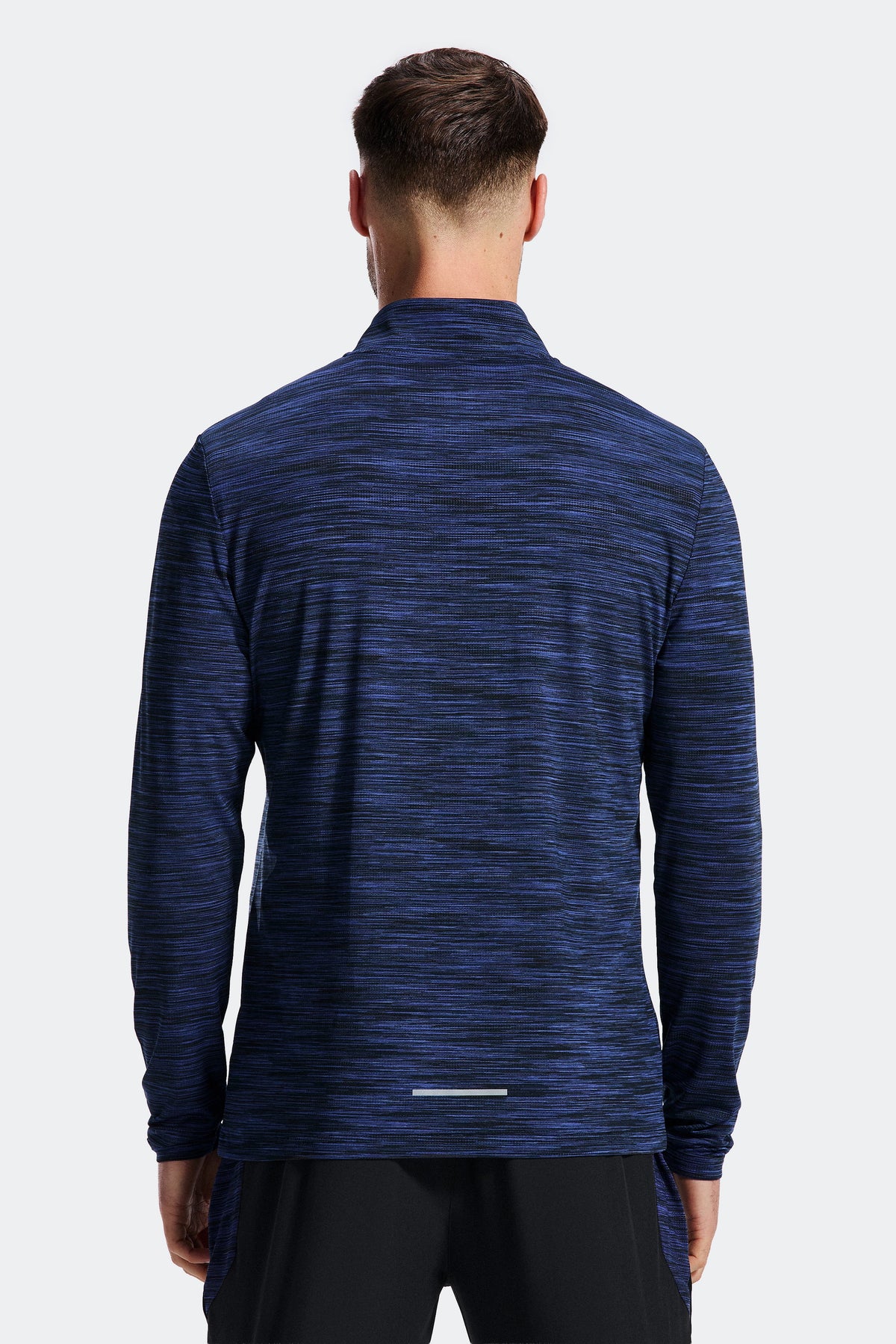 Trail 1/4 Zip - Black/Navy/Blue