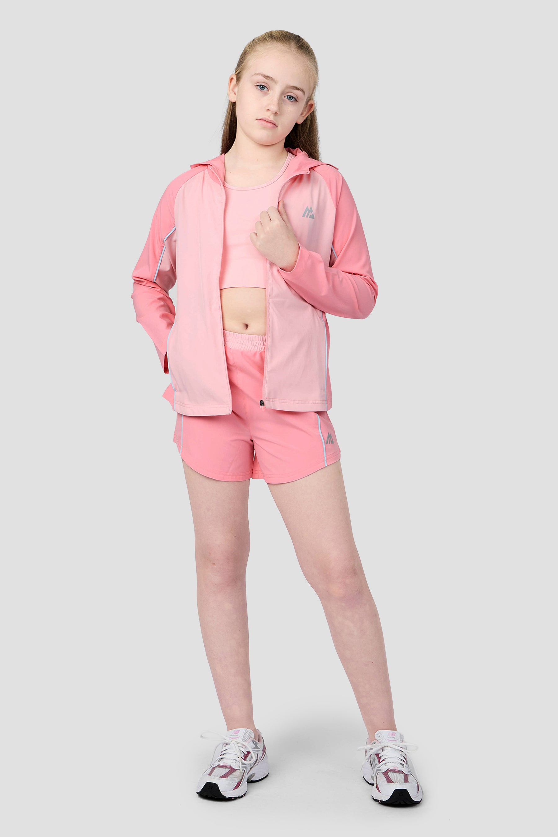 Girls Lumina Jacket - Ballet/Sweet Pink/Misty Blue