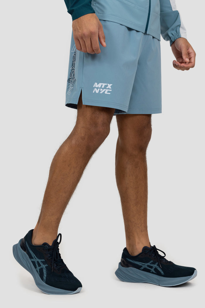 MTX Run City New York Short - Slate Blue