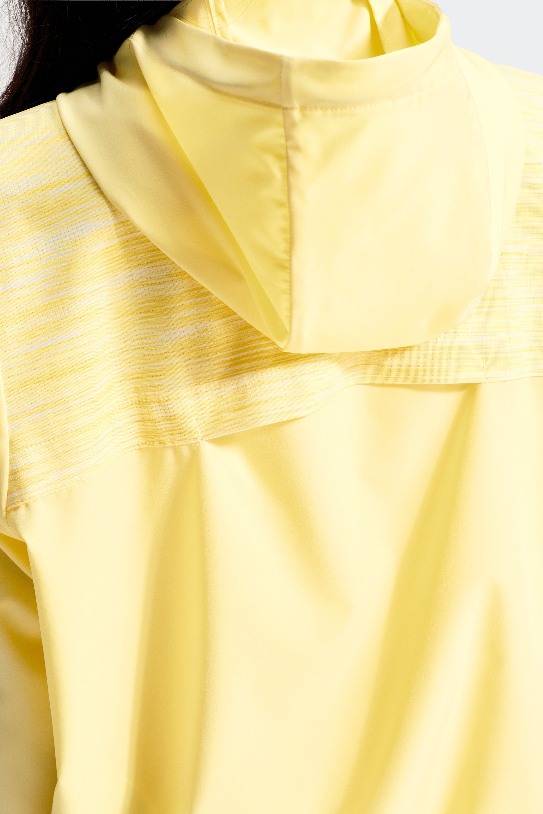 Women's Trail Windbreaker - Lemon/White