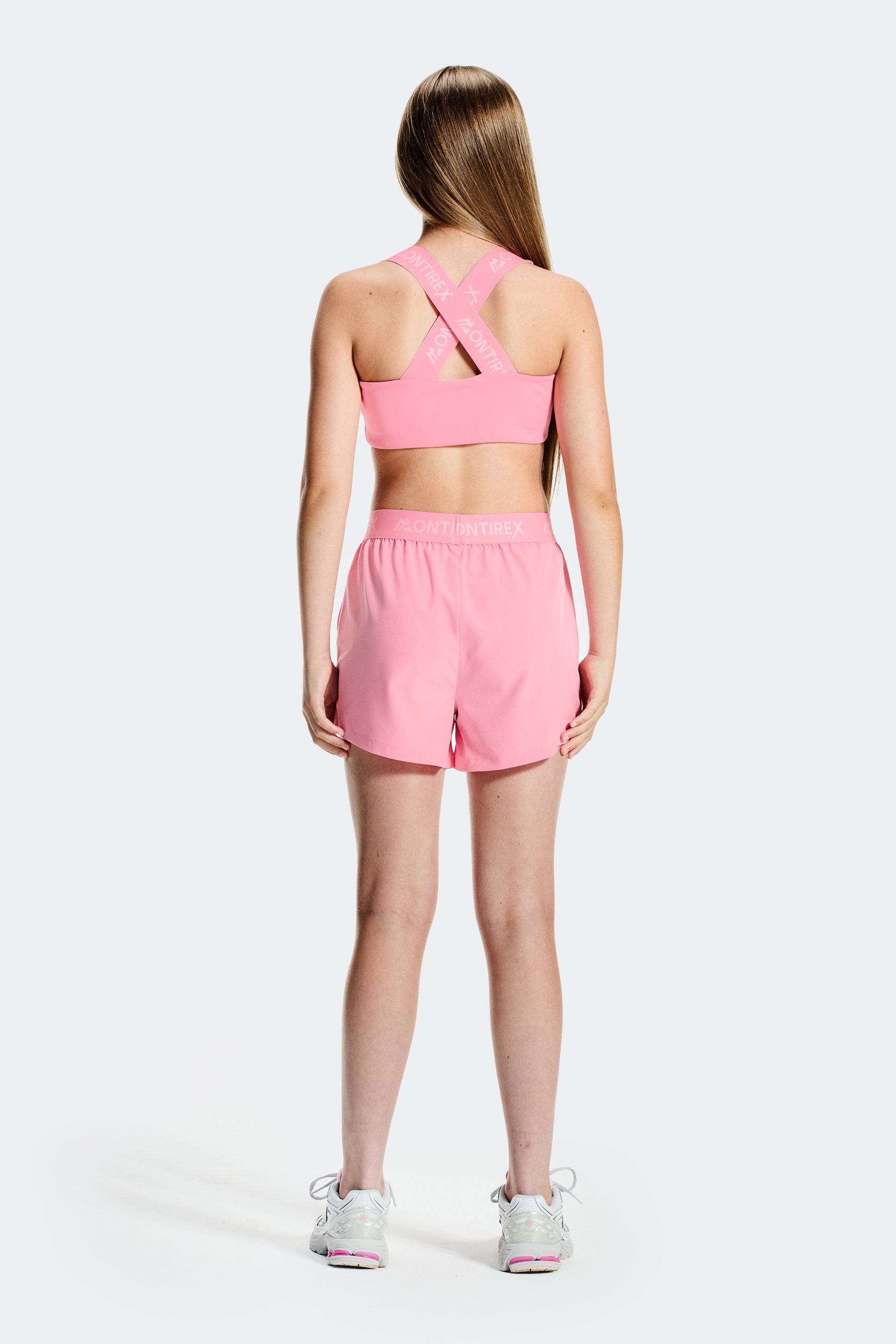 Girls Icon Woven Short - Sweet Pink