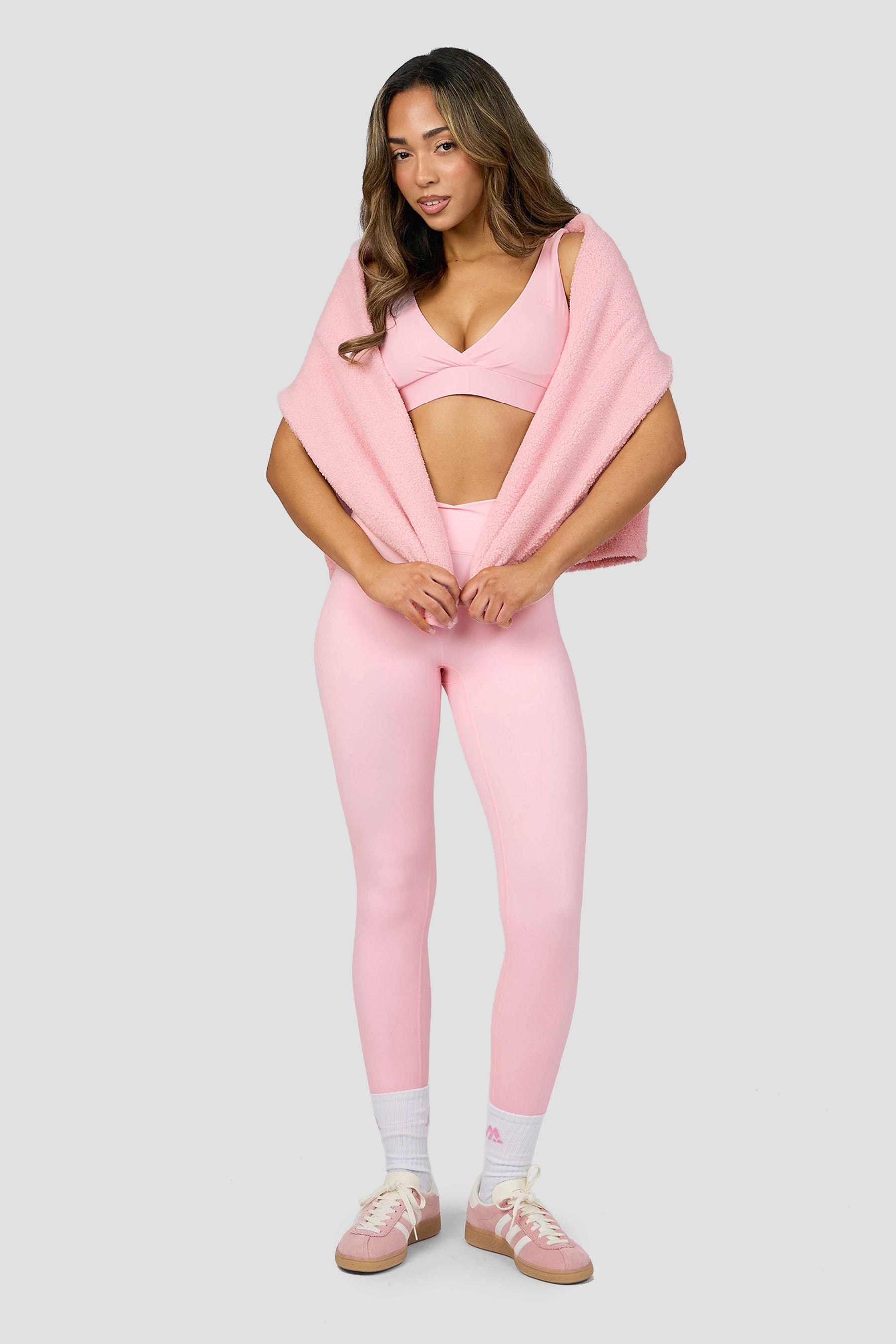Powder Cami Bra - Light Pink