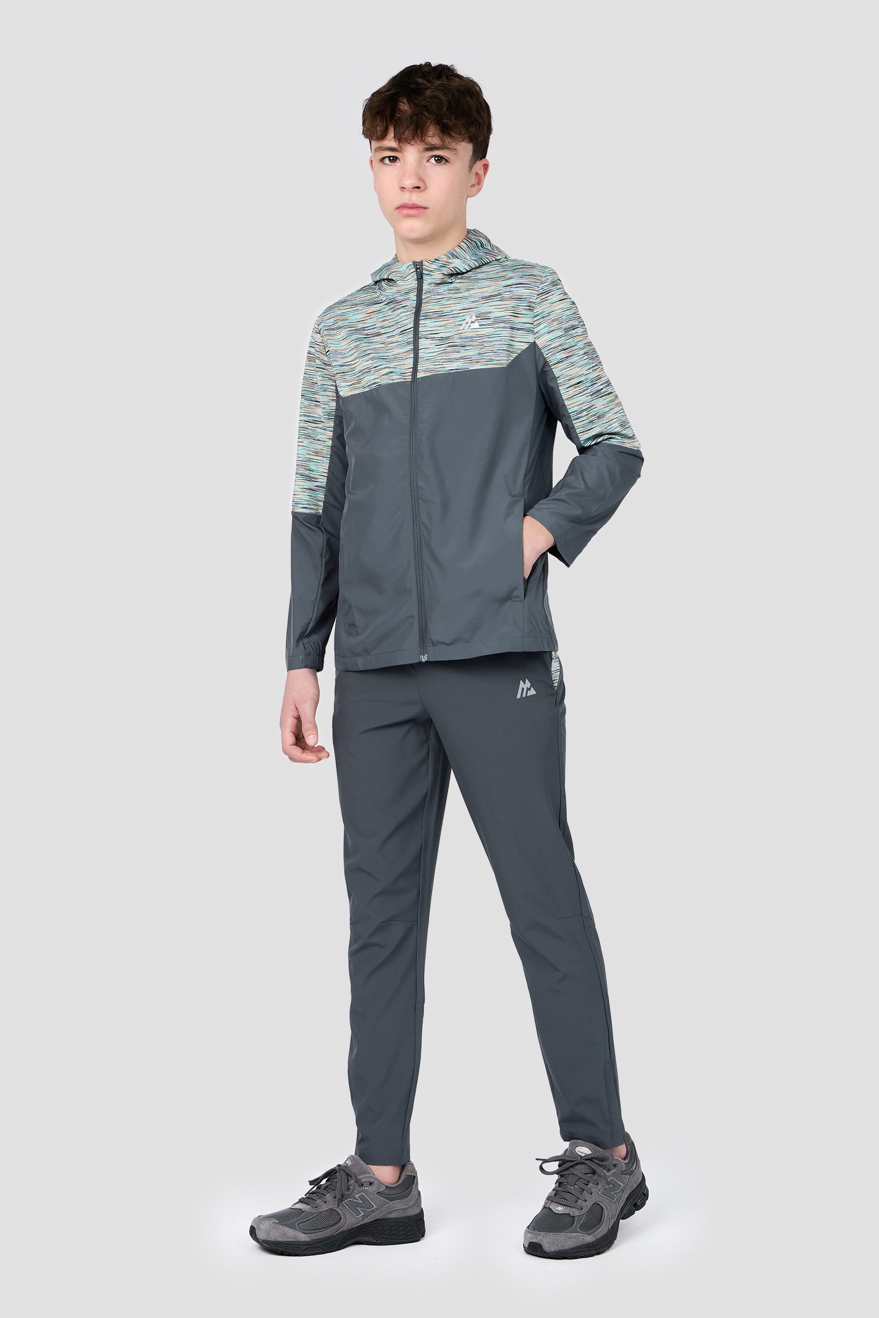 Boys Trail 2.0 Pant - Grey/Pastel Multi/Black