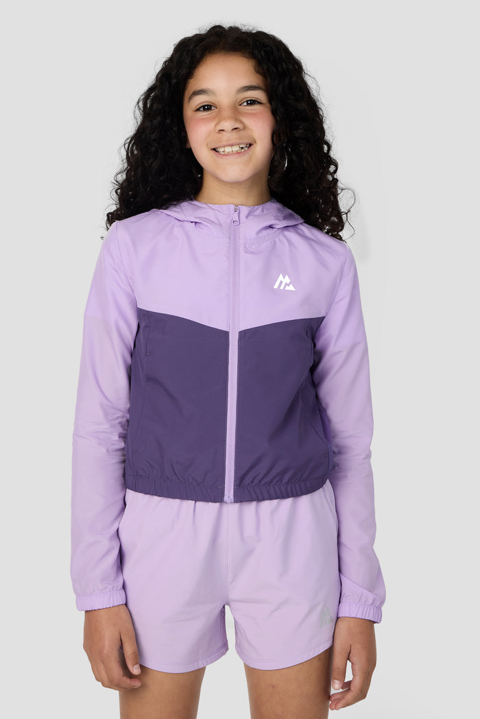 Girls Pace 2.0 Windbreaker - Parma/Plazzo