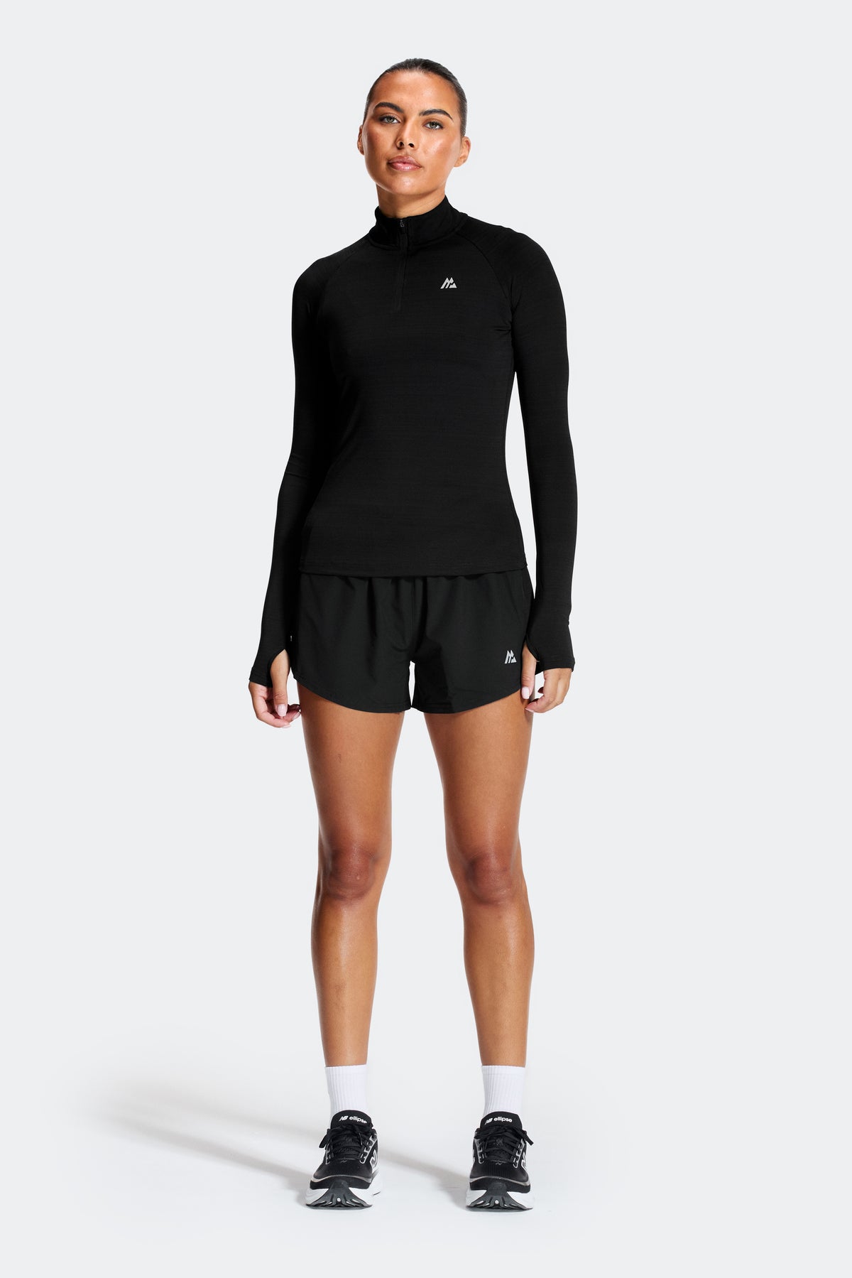 Breathe 1/4 Zip - Black