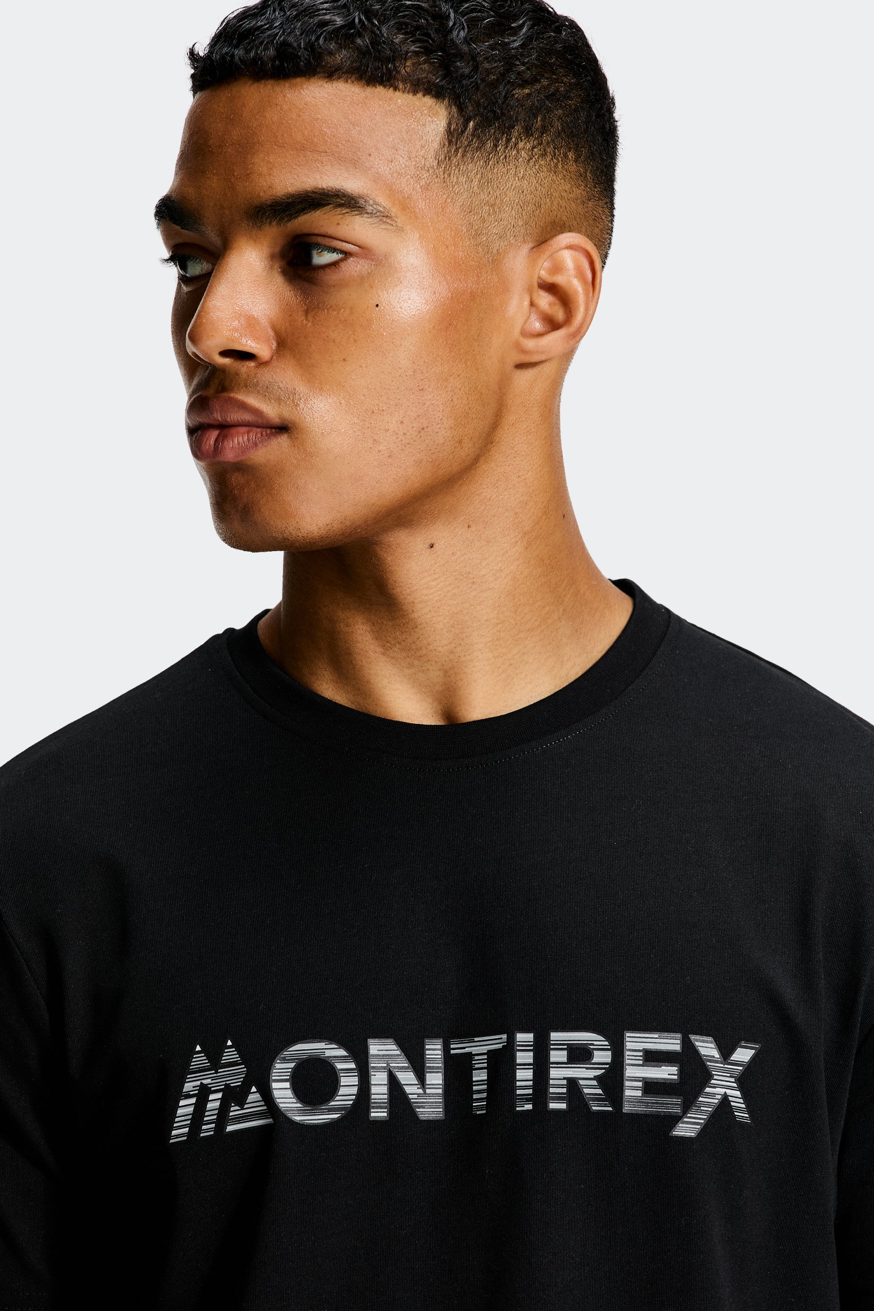 Trail M Logo T-Shirt - Black
