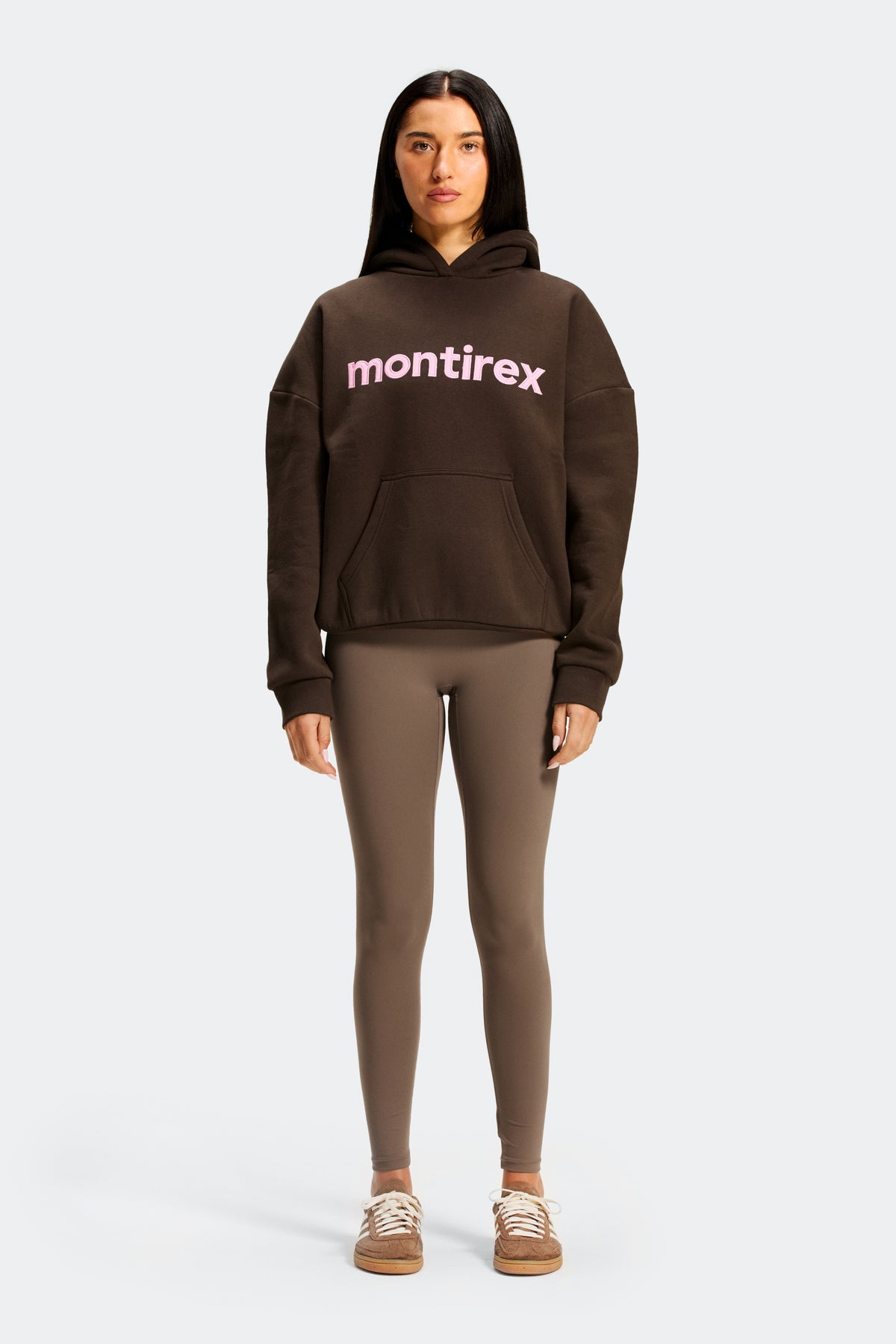 Wordmark Hood - Brownie