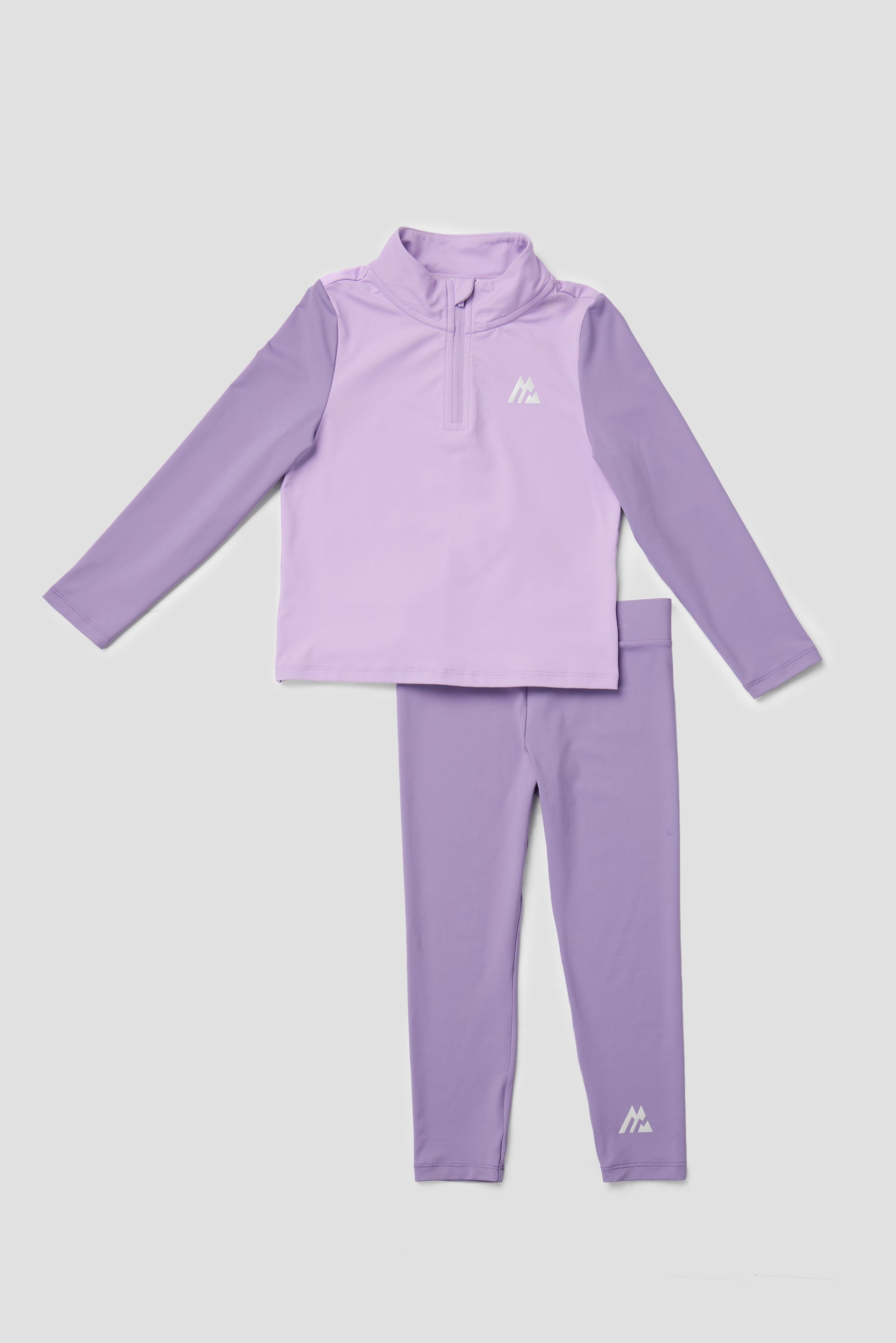 Infant Girls Bounce 1/4 Zip/Legging Set - Parma/Lilac Chalk