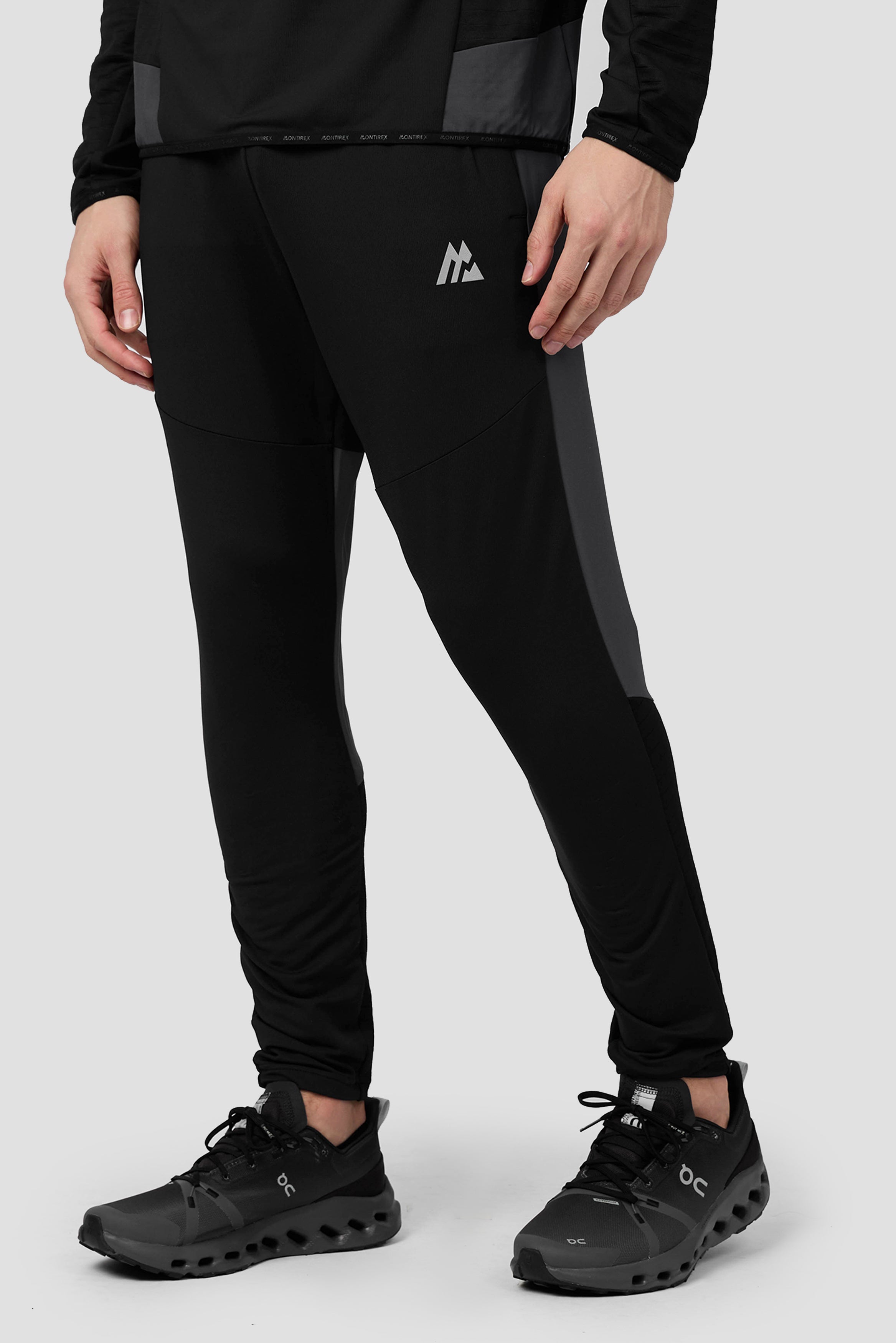 Montirex Zone Pant Black/Asphalt – Premium Gymwear & Sportswear