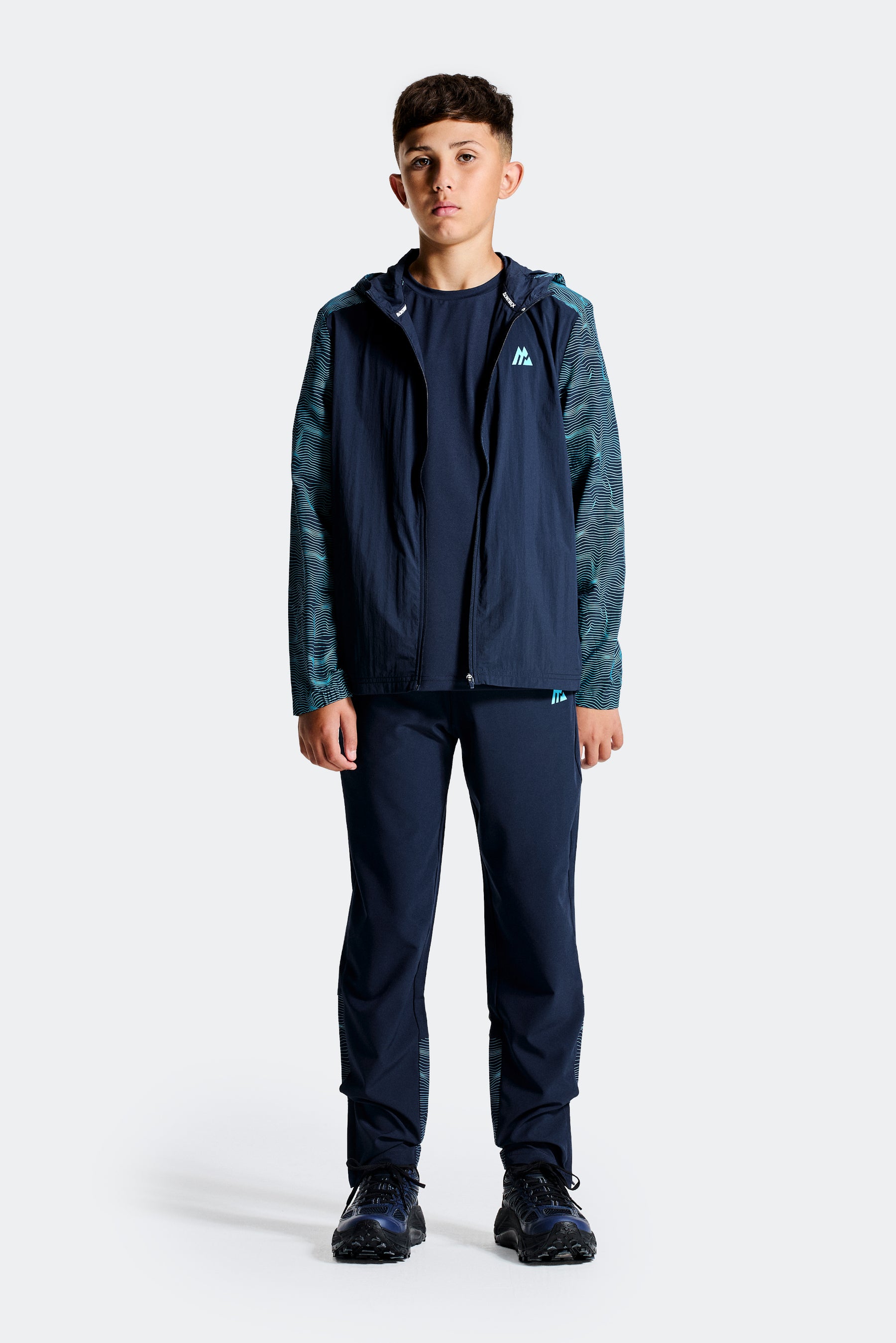 Boys Energy Jacket - Midnight Blue/Neon Sky
