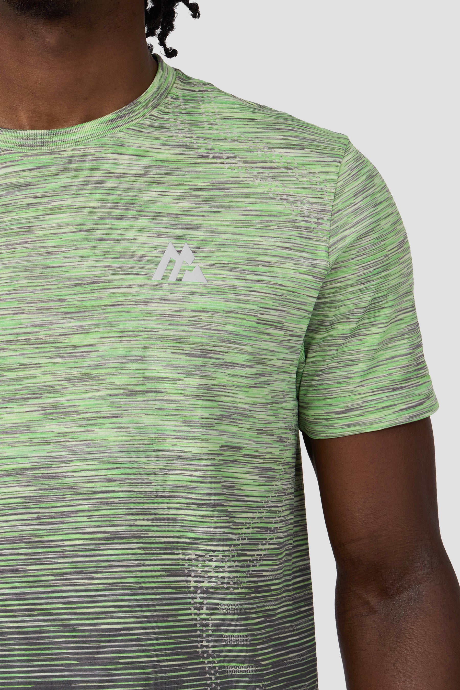 Vector Seamless T-Shirt - Green/Grey