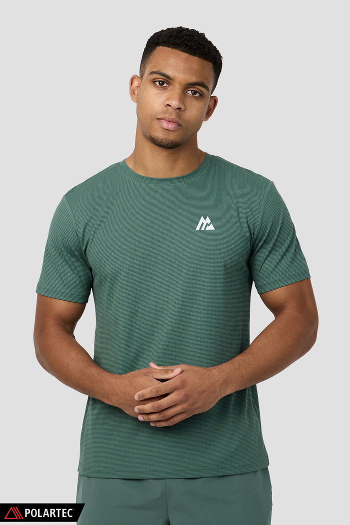 Peak Gridded Polartec® T-Shirt - Dolphin
