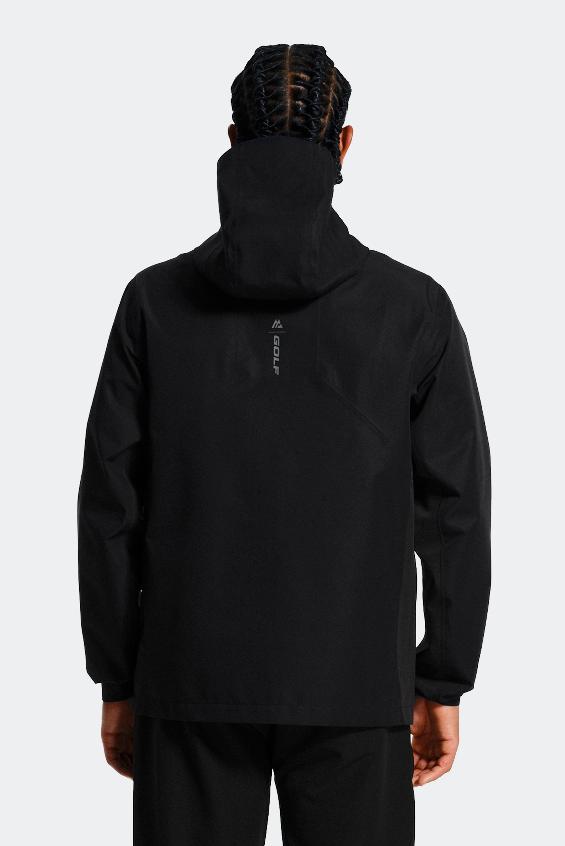 Golf Waterproof Jacket - Black/Onyx