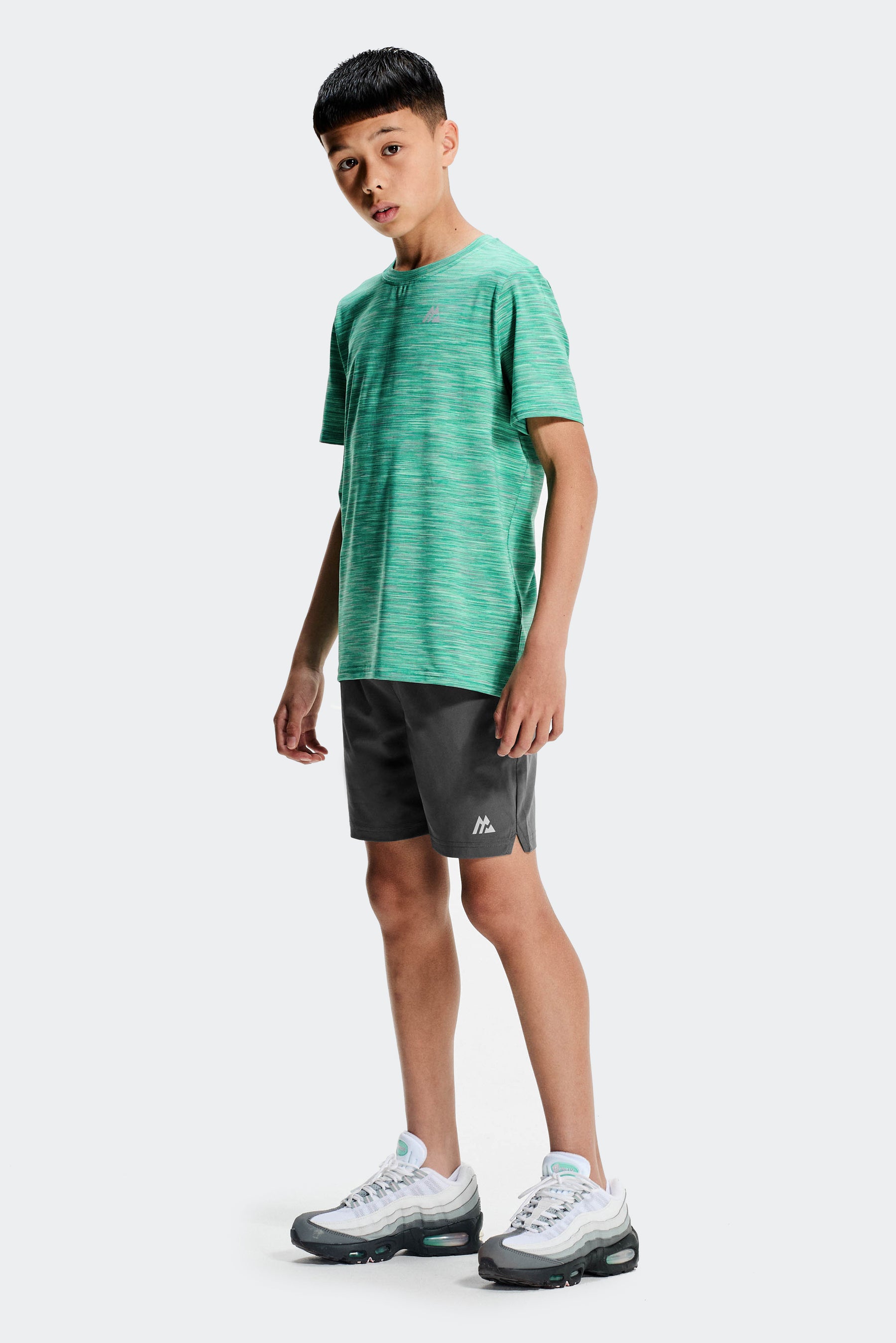 Boys Trail 2.0 Short - Grey/Jade