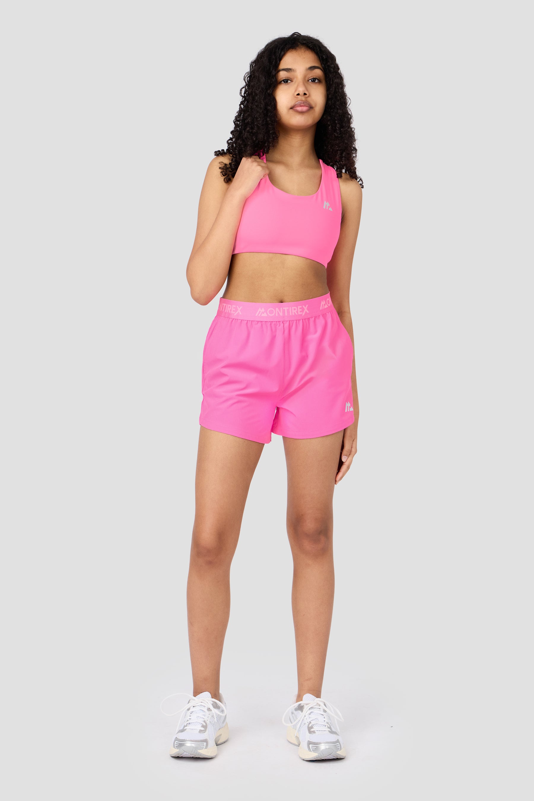 Girls Icon Bra Top - Fuchsia