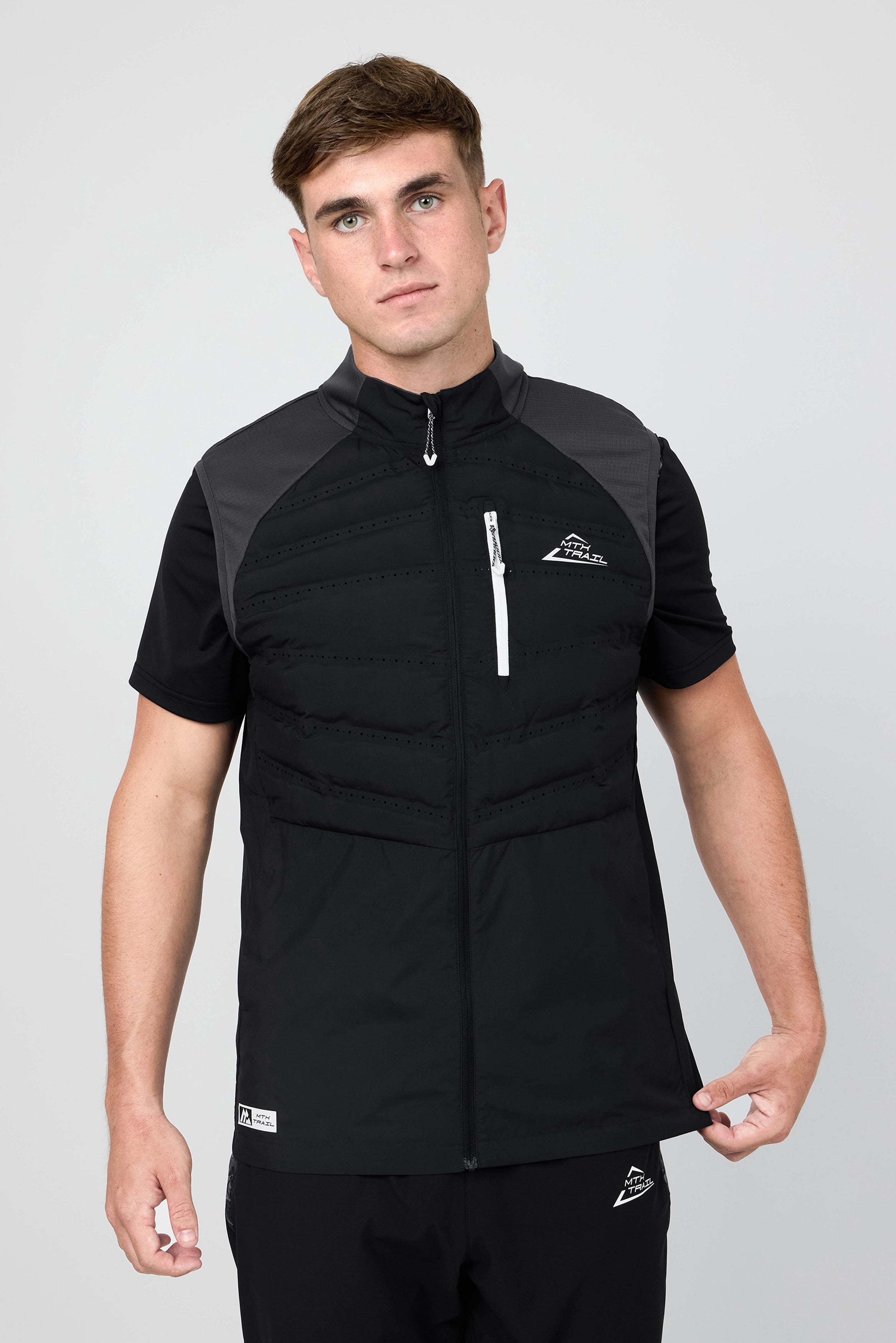 MTX Trail Triax Gilet Black – Montirex Sportswear Gymwear